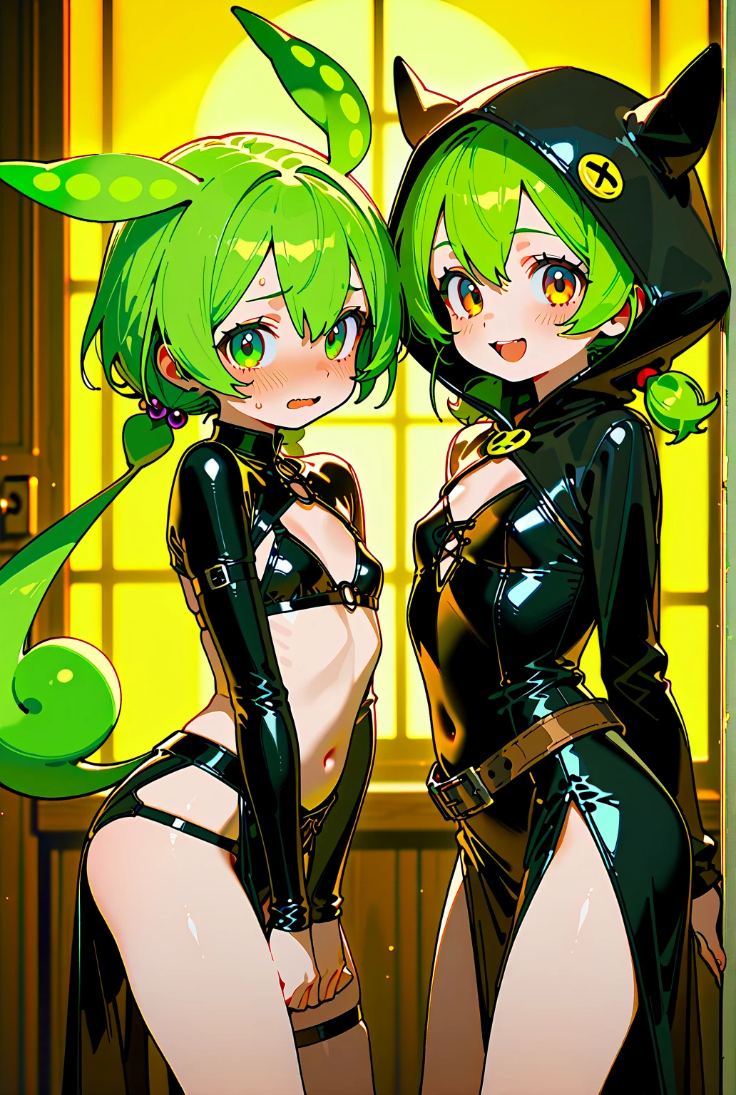 (masterpiece:1.2), (best quality:1.2), (extremely detailed:1.2), (extremely detailed face), (photorealistic:1.2), (ultra detailed), 4girls, from top, (cheering), standing, blonde, ((fishnet bodysuit, reverse bunnysuit)), heart pasties, cameltoe, (hairy, pubic hair peek:1.1), sweaty and shiny skin, slim and petite body, medium boobs, high ponytail hair, smiling , on stageNegative prompt: (worst quality:1.2), (bad quality:1.2), (poor quality:1.2), bad-artist-anime, ng_deepnegative_v1_75t, bad-picture-chill-75v, bad-hands-5
Steps: 30, Size: 768x512, Seed: 1824817524, Model: darkSushiMixMix_225D, Version: v1.3.2, Sampler: Euler a, CFG scale: 7.5, Clip skip: 2, Model hash: cca17b08da, Hires steps: 15, Hires upscale: 3, Hires upscaler: 4x-UltraSharp, "FishnetBunnyV1: 6c1aa539670a", Denoising strength: 0.42