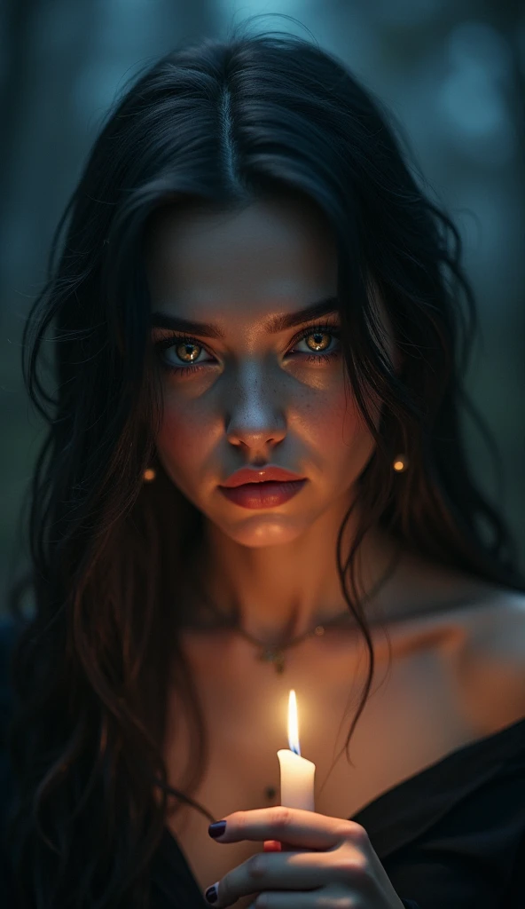 tatuados,Very beautiful big breasts、(Tears),(Back tattoo、Many tattoos on both arms and neck)、 (late night new york,Central Park),Candlelight only,Very detailed, 21 years old, A beautiful woman,Depressed face, Black Hair,Wavy Hair, blue eyes, High resolution, masterpiece, Highest quality, Intricate details, Very detailed, Clear focus, Delicate skin, practical skin texture, texture, Delicate eyes, Professional, 8k, Sad face,despair、 Shot with Canon, 85mm, Shallow and deep, Kodak Vision Color, Exactly, Very detailed, photograph_\(Extremist\), photographpractical, practical, Post-processing, Maximum details, Roughness, Real Life, Extremist practical, Photorealism, photographgraphy, 8k ウルトラ HD, photographgraphy