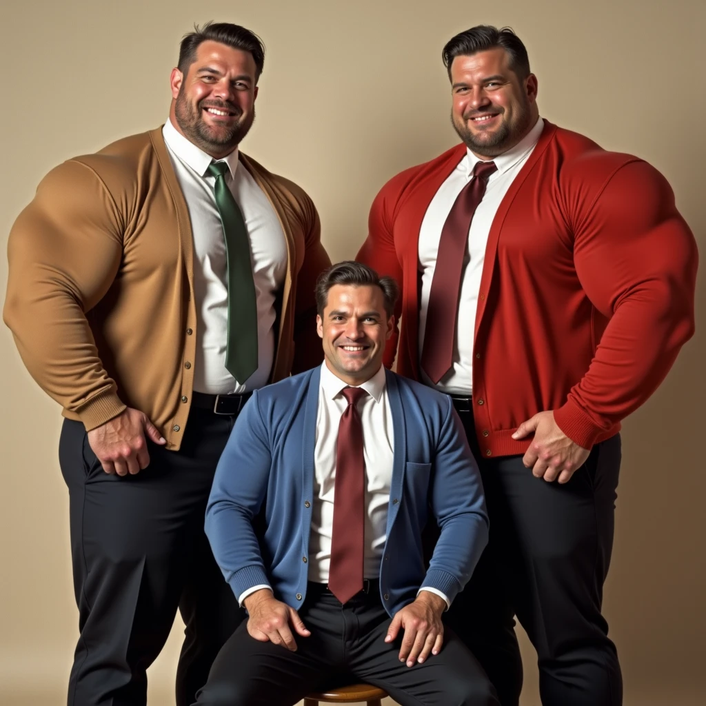 2 Vietnamese grandfathers with gray hair, mature face, a thick mustache, a short chin beard, bear body, wearing a massive bulging gray jockstraps stand in library, have belly, big muscular chest, a sexy pose, show underwear.