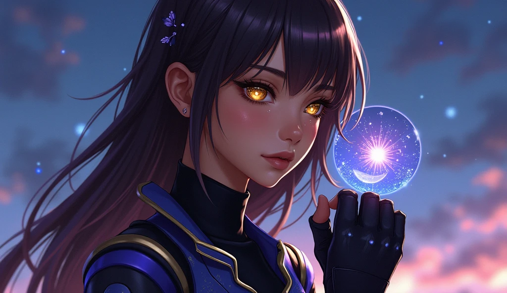8k portrait, Queen of Chaos, melting into a magical puddle of stars, beautiful eyes, dreadlocks in a ponytail, vibrant colors, highly detailed, digital painting, artstation, concept art, smooth, sharp focus, illustration, Unreal Engine 5, 8K,, sketch artstyle, graycale, monochrome,