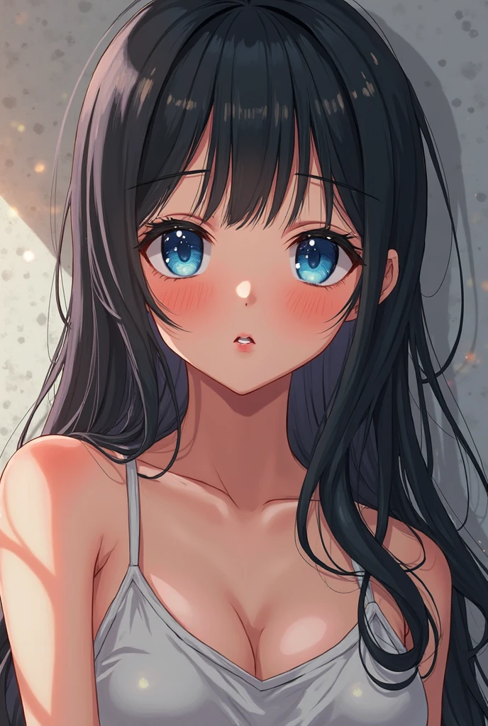 photorealistic, lip gloss, painting, realistic, best quality, ultra high resolution, depth, pastel color, natural shading, focus on face, face only, looking at viewer, long hair, hair accessory, black hair, brown and well detailed eyes, Dress, makoto shinkai!, makoto shinkai!!, makoto shinkai. —h 2160, ( ( makoto shinkai ) ), style of makoto shinkai, water dripping off him, makoto shinkai art style, clean detailed anime art, makoto shinkai style
