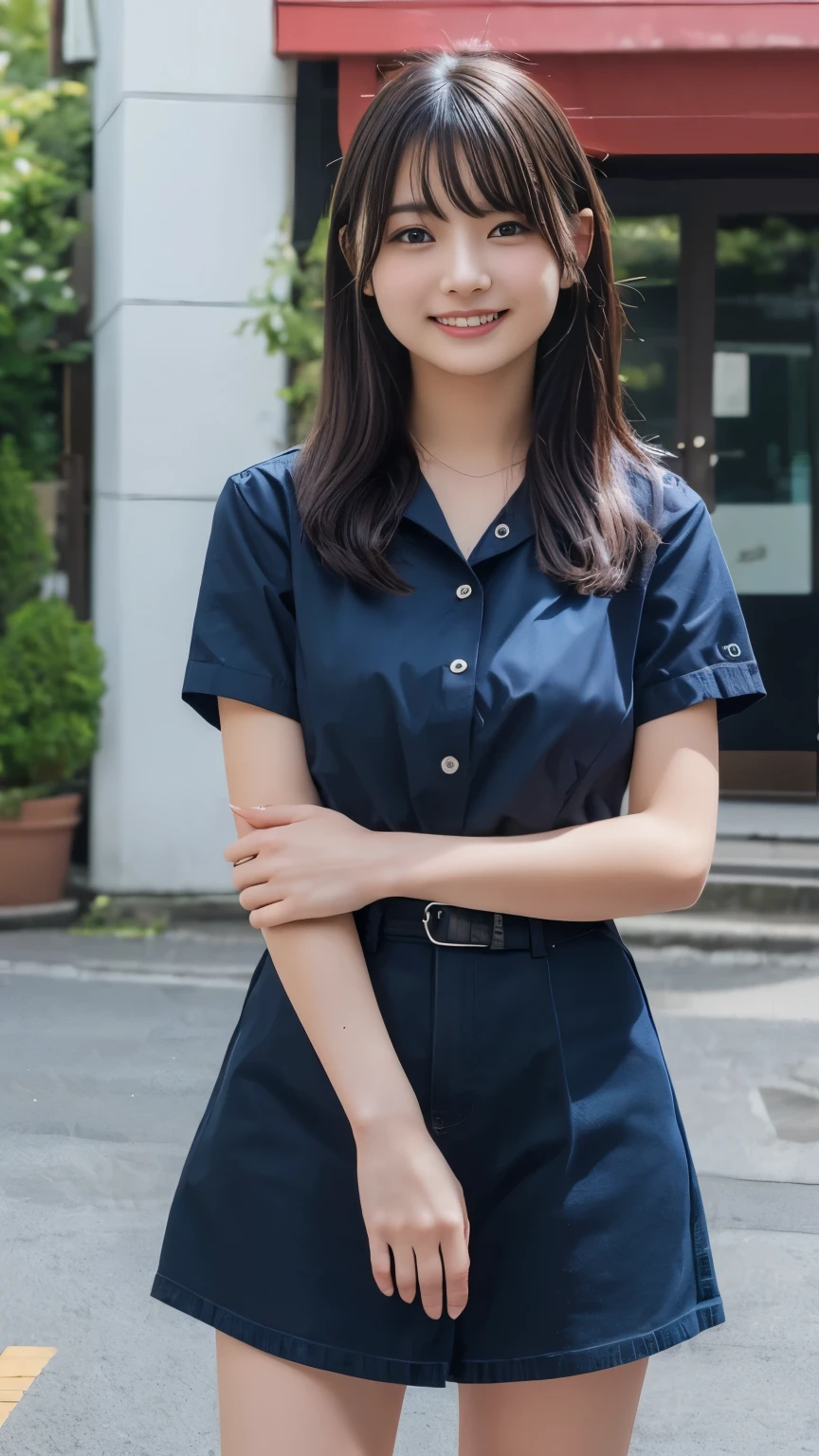 ((Highest quality)), ((masterpiece)), (detailed: 1.4), 3d, Asuka Langley Soryu, Asuka, High resolution (High Dynamic Range), Ray Tracing, NVIDIA, Super Resolution, Unreal 5, Scattered beneath the surface ,PBR Texturing, Post-processing, Anisotropic Filtering, Depth of written boundary, Maximum sharpness and sharpness, Multilayer Texture, Albedo and Specular Maps, Surface Shading, Accurate simulation of light-matter interactions, Perfect proportions ,Octane Rendering,Two-tone lighting,wide aperture,Low ISO,White balance,Three-part method,8K RAW,(masterpiece: 1.4, Highest quality), (Intricate detailed), Unity8k wallpaper, 非常にdetailedな, Beautiful and mysterious, detailed background, Realistic, alone, Perfectly detailed face, detailedな青い目, 非常にdetailedな, blush, hair ornaments, Chignon Mahogany Hair, (blonde), high school girl, Shikinami Asuka Langley, Evangelion, A slim 15-year-old girl, uniform, Black background, Above the waist,A composition that shows the whole body,