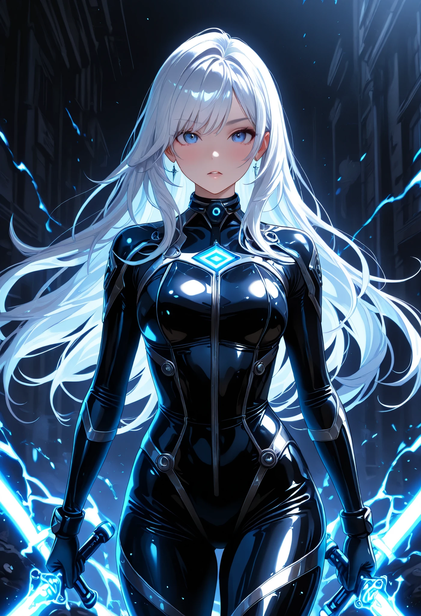 Highest quality,Highest Resolution,Beautiful girl from the future,Night City,