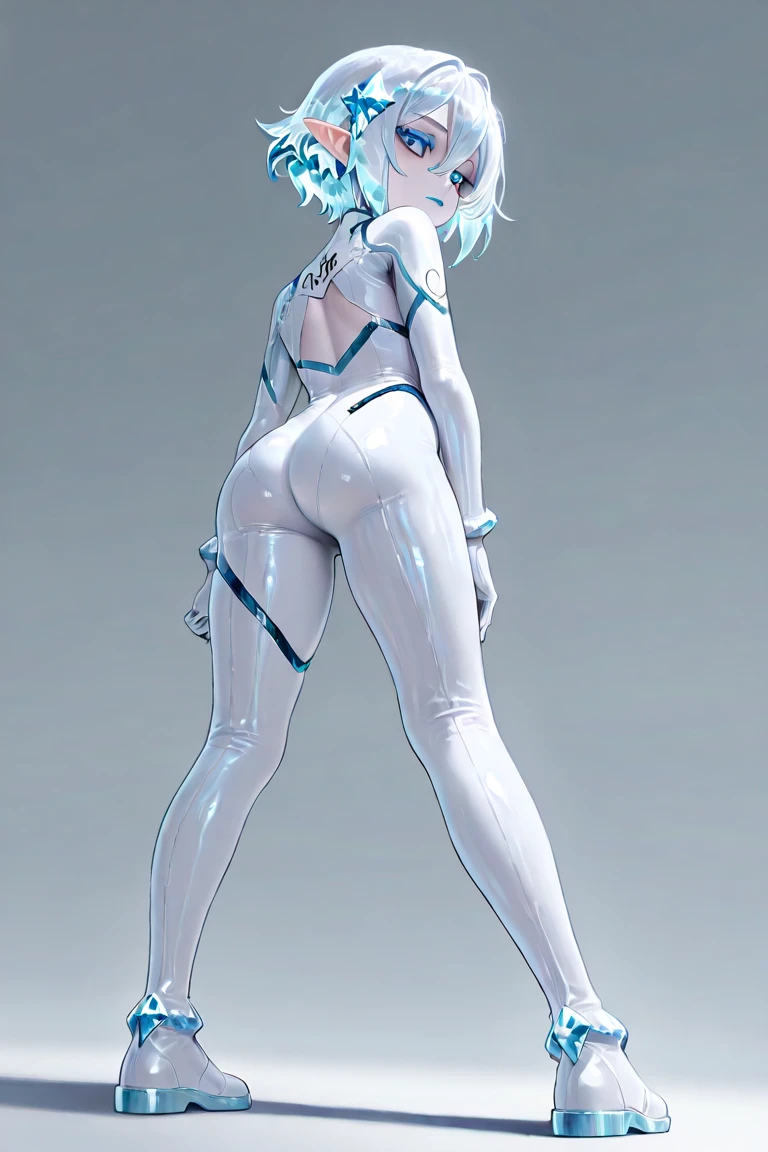 Legs neon outlines light legs