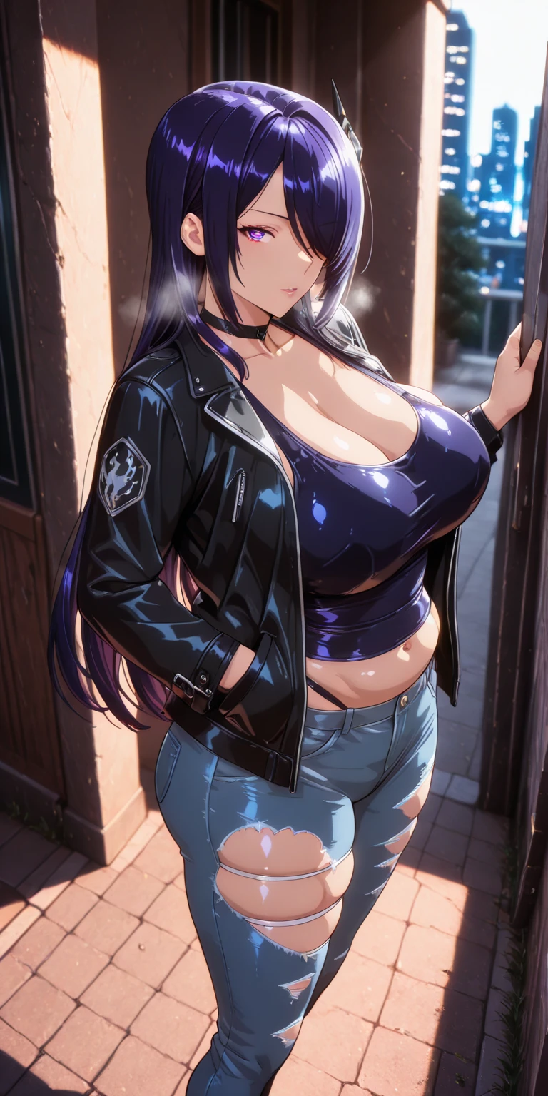 anime girl with big breast and black hair in short shorts, tifa, tifa lockhart, tifa lockhart portrait, tifa lockheart, seductive tifa lockhart portrait, oppai cyberpunk, portrait of tifa lockhart, tifa lockhart with white hair, glamorous tifa lockheart, thicc, commission for high res, seductive anime girl