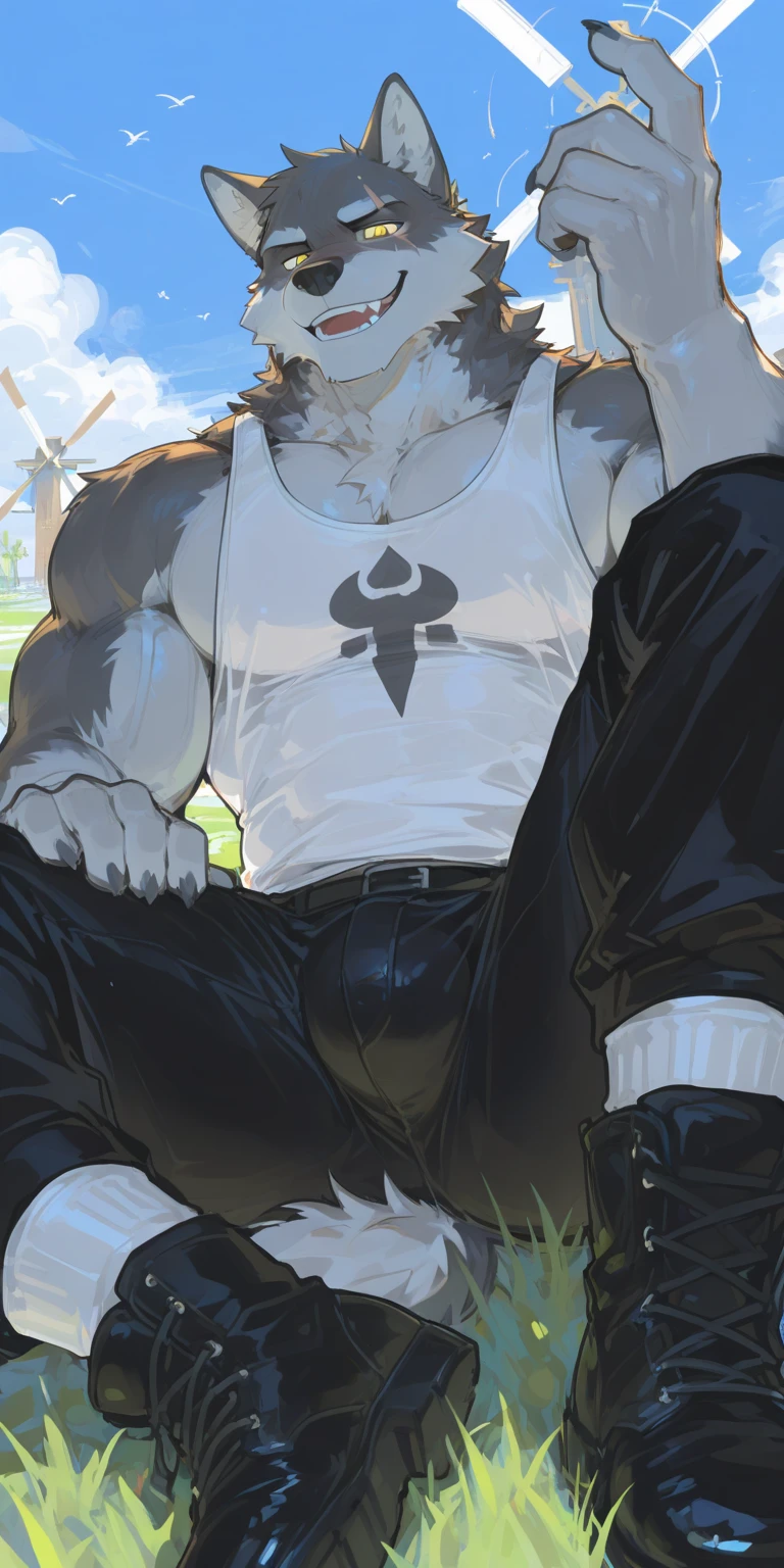 One person、Lizard man wearing white lace underwear、middle aged、Stubble、Skinhead、masterpiece、Highest quality、Silver body、There are scars on the body、Sharp Eye、Lace fabric bra、Knee-high socks、garter belt、Long, thin tail、priest clothes、Hold the golden gun、Inside the church、Rosary、Action composition