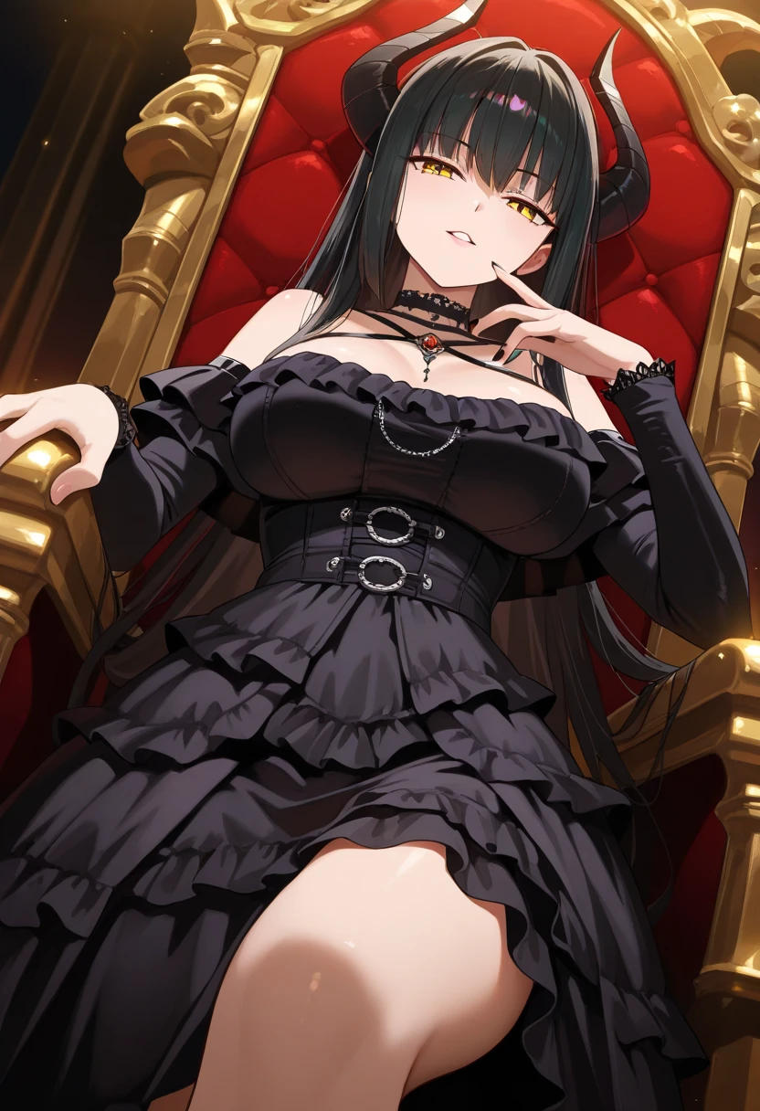 Yor forger ,long hair,Black Hair, red eyes, SideLocks , kneeling,white lace panties,panty shot,
Break black dress , Sleeveless dress , two-sided dress ,Double-sided fabric, high heel boots, thing boots, , black Knee socks, gold hair band, hair ornaments, fingerless gloves, black gloves,hair flower, bare shoulders, Rose print, gold Earrings, Sleeveless, jewelry, bangs,choker, ,
break masterpiece ,8k unity wallpaper,anime key visual,highest quality, High resolution, (shape:0.8),anime coloring,
highly detailed face, detailed eyes,growing eyes,shiny skin,fine skin,white skin,dense skin,detailed hair,highly detailed legs,
perfect lighting, Detailed CG,
(perfect hands, perfect anatomy),High resolution,
Break slender limbs, delicate curves, dainty hands,figure:0.8,