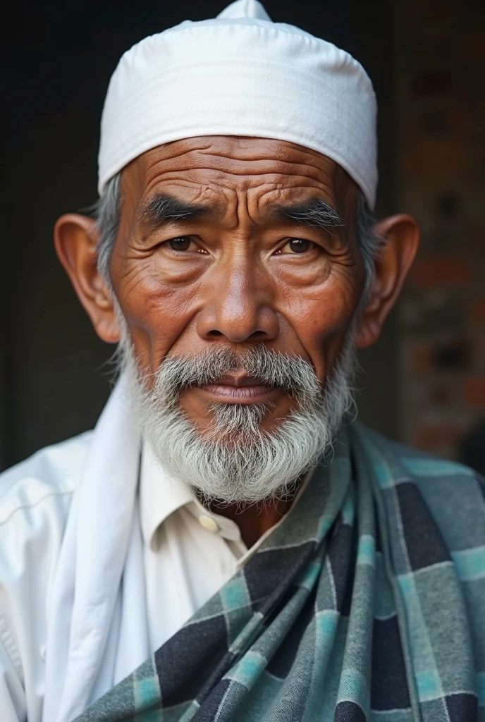 Old bangladeshi Muslim man profile picture