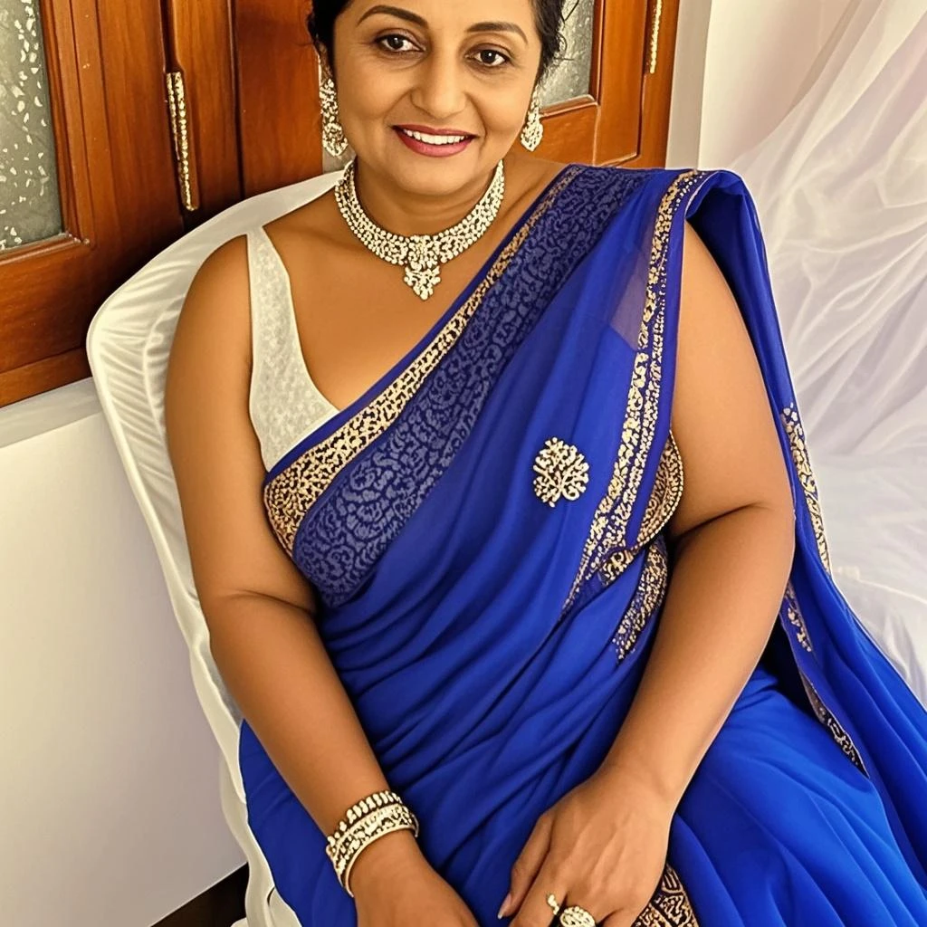Foto RAW, photorealistic, photography, full body shot, 50 years old Woman, master shot, perfect eyes, goddess like beauty, pierced eyes, perfect thick chubby mallu Desi aunty bhabhi, Wearing a Stanapatta, a chest-band.Saree model, model Photography, Indian saree shoot, Indian traditional wear advertising photography, traditional wear brand shoot, face of Indian actress Sonakshi Sinha, masterpiece, realistic, realism, incredible details, pleasure, photorealism, detailed skin, skin pores, high contrast, photorealistic Artstation 8k HD digital art trend of high definition and detailed realistic skin texture, ultra detail, realistic skin texture, armature, best quality, ultra high definition, (photorealistic:1.4),, high resolution, detail, raw photo, sweat, Re sharp, by Lee Jefferies Nikon D850 Film Stock Photo 4 Kodak Portra 400 Camera F1.6 Lens Rich Color Ultra Real Realistic Realistic Textures Dramatic Lighting Unreal Engine Trending at Art Station Cinestill 800,(pele altamente detalhada: 1.2), 8k UHD, DSLR, soft-lighting, alta qualidade, grain of film, Fujifilm XT3,she didn't like to wear blouse or bra, she is happy to wear only saree, she hates blouse or bra, detailed hairy armpits, hyper realistic skin, skin pores, sweat, veins, short hairs on armpit, stubble armpits, hyper realistic hairy armpits, low waist saree,