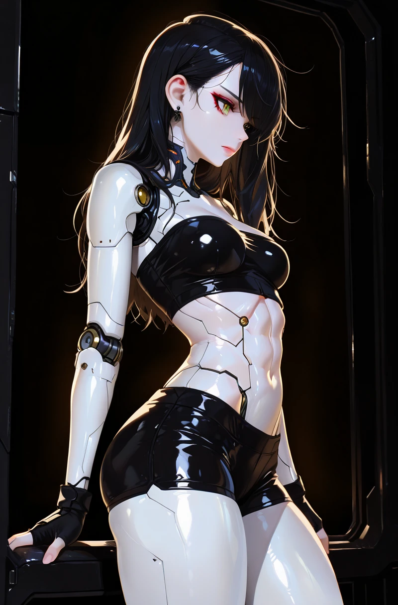1mecha, best quality, biomechanical,  complex robot, hyper realistic, (hyper detailed:1.25), intricate, (insane fine details:1.1), Extremely sharp lines, scifi aesthetic, a masterpiece, art by mooncryptowow, featured on zbrush central