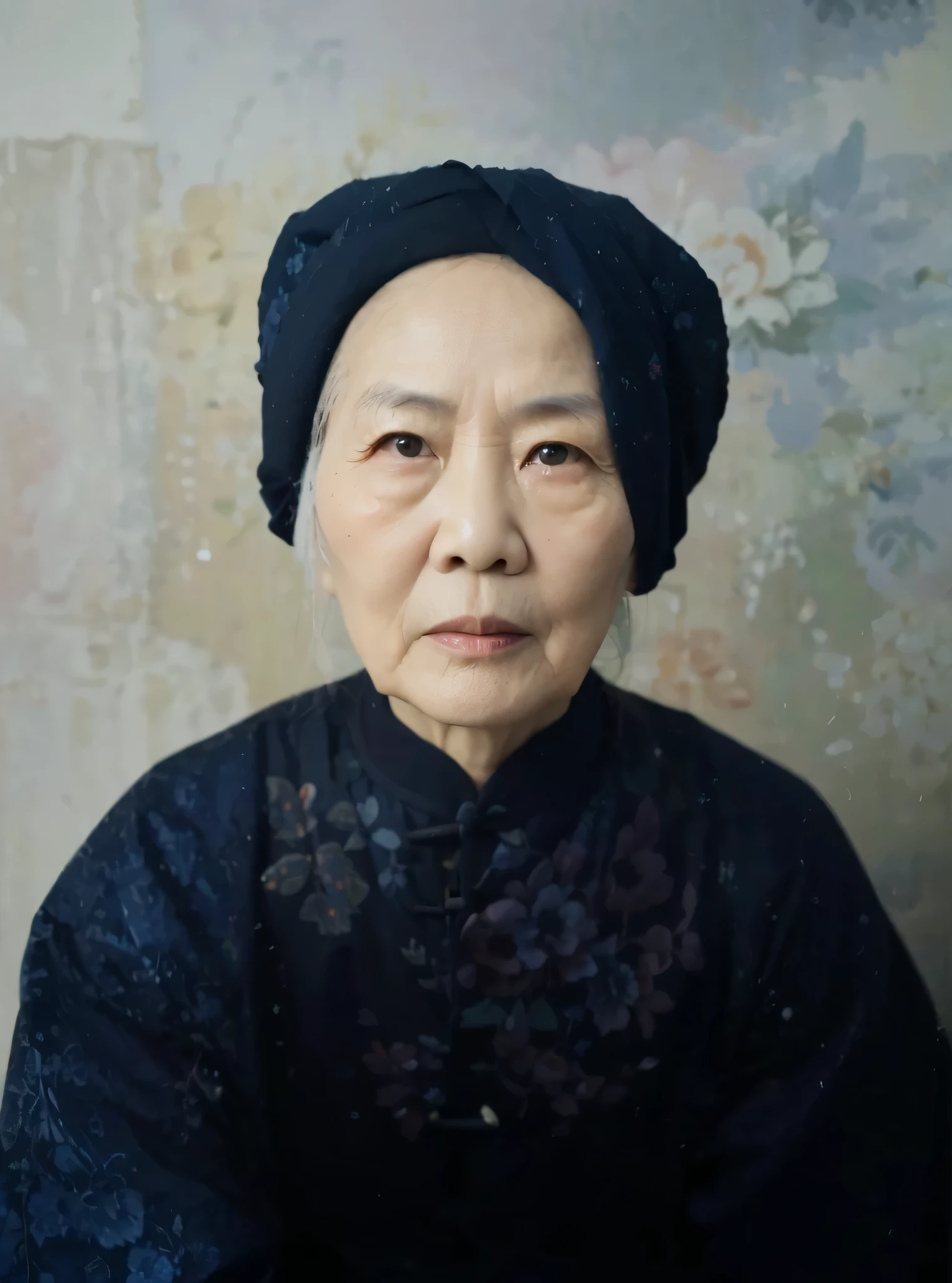 (best qualityer,4K,8k,high resolution,work of art:1.2),ultra detali,(realisitic,photorealisitic,photo-realisitic:1.37), majestic madam over 80 years old, femdom,dominant expression, plump figure, (Nancy Patricia D'Alessandro Pelosi:1.1), Imposing stature, abundant curves, wrinkled face, gigantic hip, powerful thighs,shorth hair, intense aura, sublime dominance, big and fat buttocks, (black long chinese cheongsam:1.2),Long black skirt