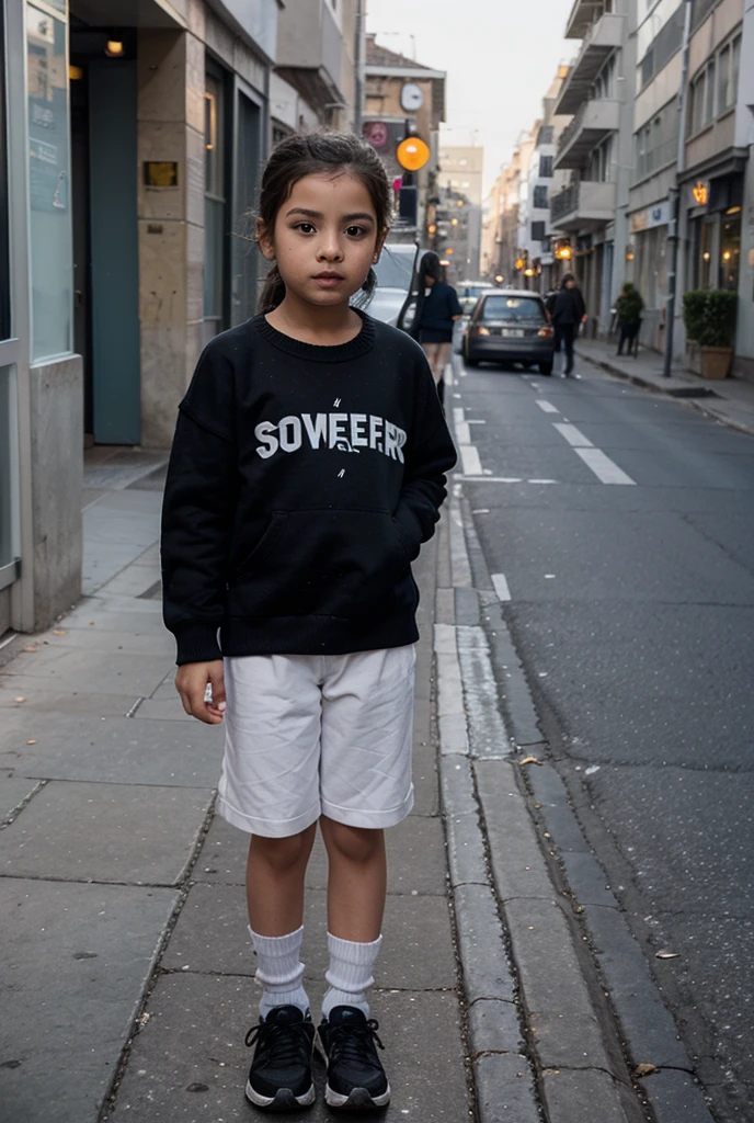 Boy pulls a girls skirt 