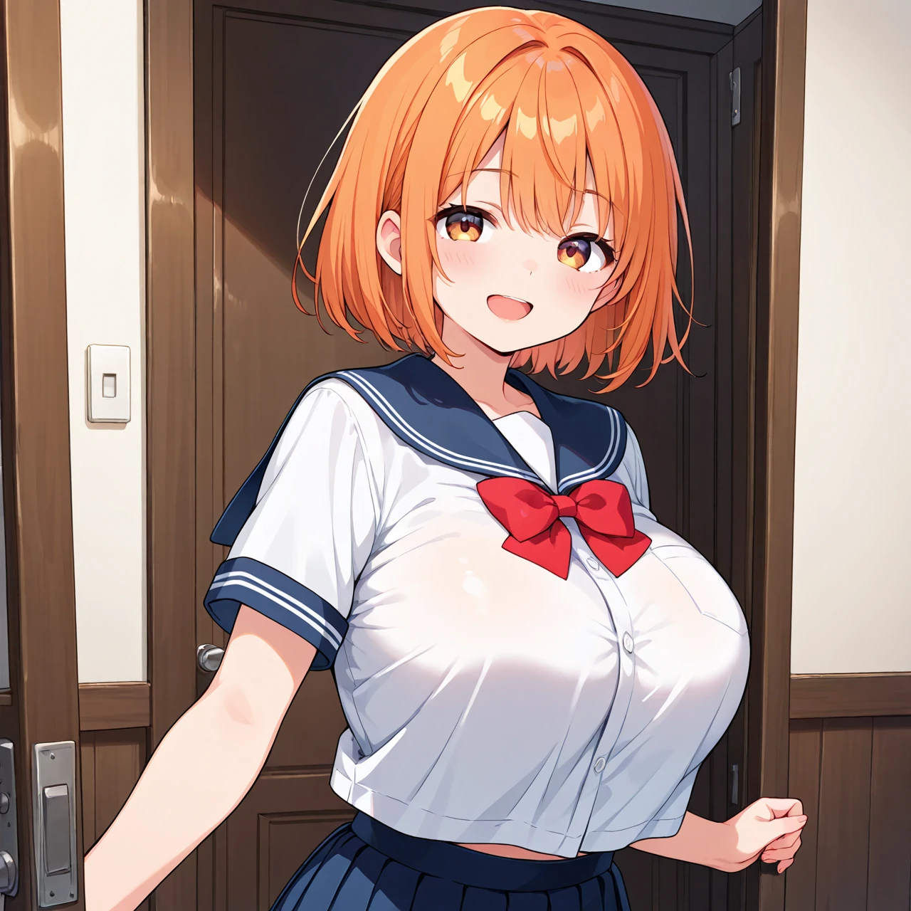 (1人の女の子: 1.3), (Chico anime: 1.3), (De pie juntos: 1.3), (ojos grandes: 1.2), art anime Lolita, Chica rubia de anime con cabello largo, (Chico de anime moreno con pelo corto: 1.5), 4K Comic Wallpaper, (tetas grandes: 1.3), (tetas grandes: 1.3), (en uniforme escolar: 1.3)