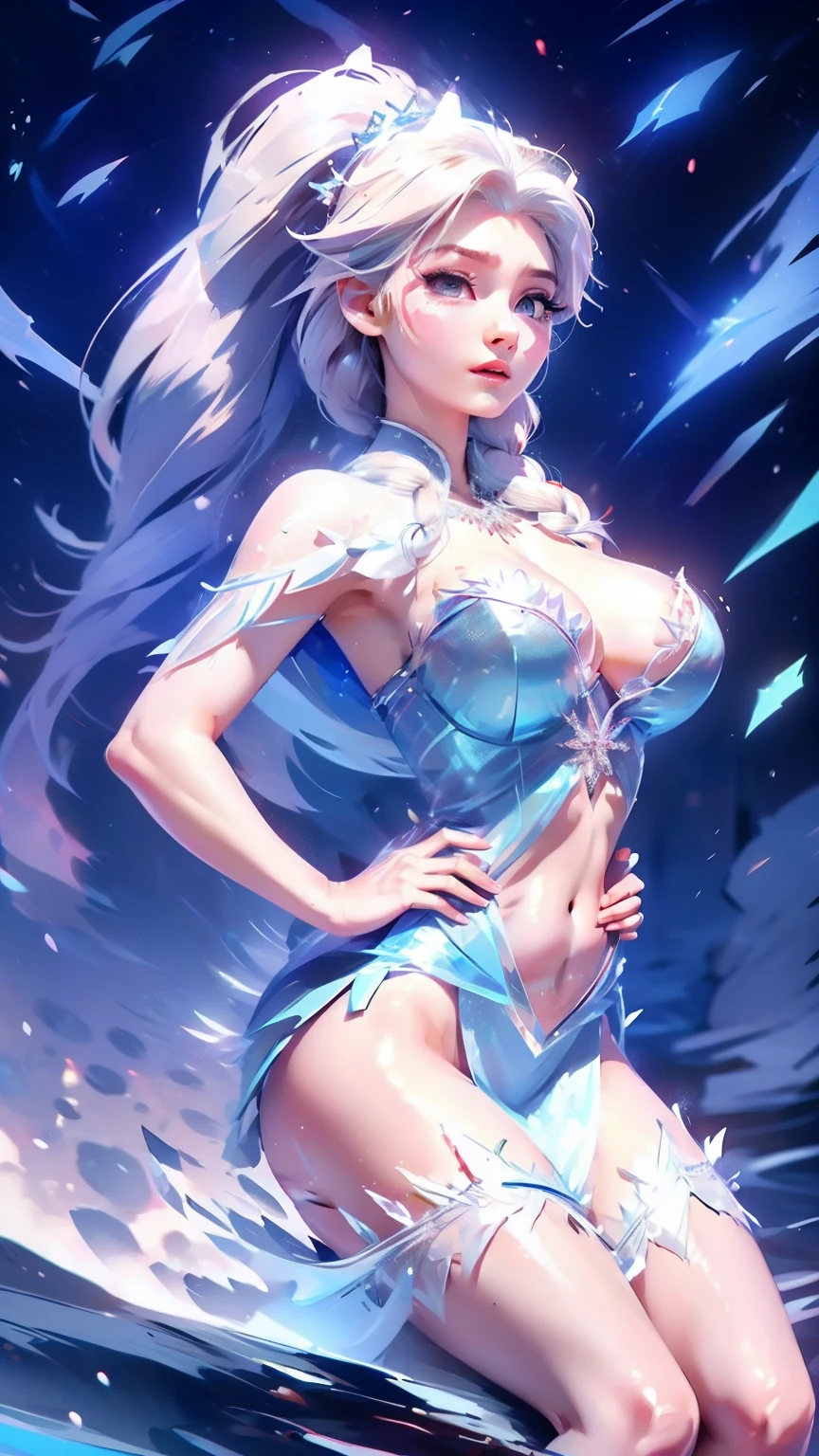 Elsa-Ariel Fusion, Merging models, melting, Ariel's clothes, 1girl, Beautiful, character, Woman, female, beachfront, (master part:1.2), (best qualityer:1.2), (standing alone:1.2), ((struggling pose)), ((field of battle)), cinemactic, perfects eyes, perfect skin, perfect lighting, sorrido, Lumiere, Farbe, texturized skin, detail, Beauthfull, wonder wonder wonder wonder wonder wonder wonder wonder wonder wonder wonder wonder wonder wonder wonder wonder wonder wonder wonder wonder wonder wonder wonder wonder wonder wonder wonder wonder wonder wonder wonder wonder, ultra detali, face perfect, arousal, eyes roll, ((tongue out)), ((saliva dripping)), ahegao, A peace sign with hands