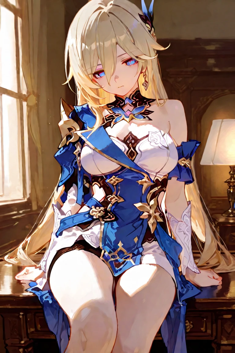 Bradamante, Blonde, blue eyes, Braiding, french Braiding, Long Hair, Twin tails, Both sides up,
Covered navel, elbow gloves, gloves, leotard, Thigh straps,Dynamic Angle, (Upper Body:1.3),Open your mouth, Embarrassing ,blush,(Spread your legs:1.3),(Lift your legs),(Camel Toe:1.3),Highest quality,Best image quality,Perfect Anatomy,masterpiece,Ultra-detailed,beautiful,super high quality, Highest quality,High resolution, Very detailed,Game CG,Dutch Angle ,beautiful細部までこだわった目,Visual Arts,Five Fingers, Perfect hands,