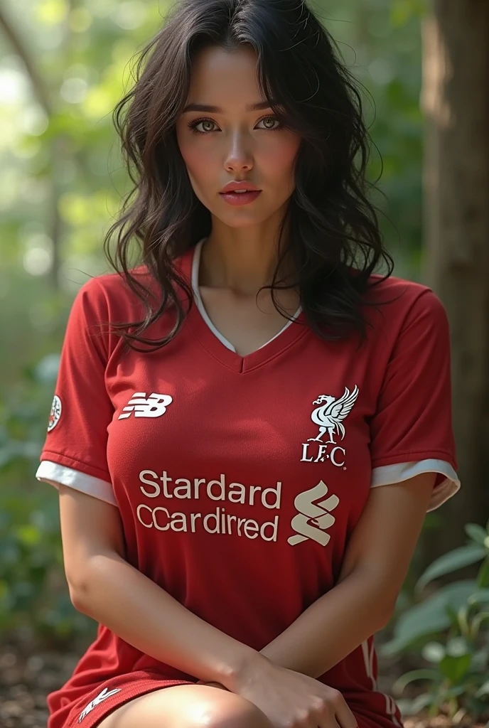1girl realistic image 8k, (uniform) SERAGAM SMA, standing, outdoors, detailed face, detailed eyes, small breasts, shiny skin, wet skin, open legs and no underwear that you can see her vagina, looking at the audience,(8k, RAW photo, best quality, masterpiece: 1.2), (realistic, realistic: 1.37), ultra-high resolution without wearing pants and open legs and no underwear that you can see her vagina,