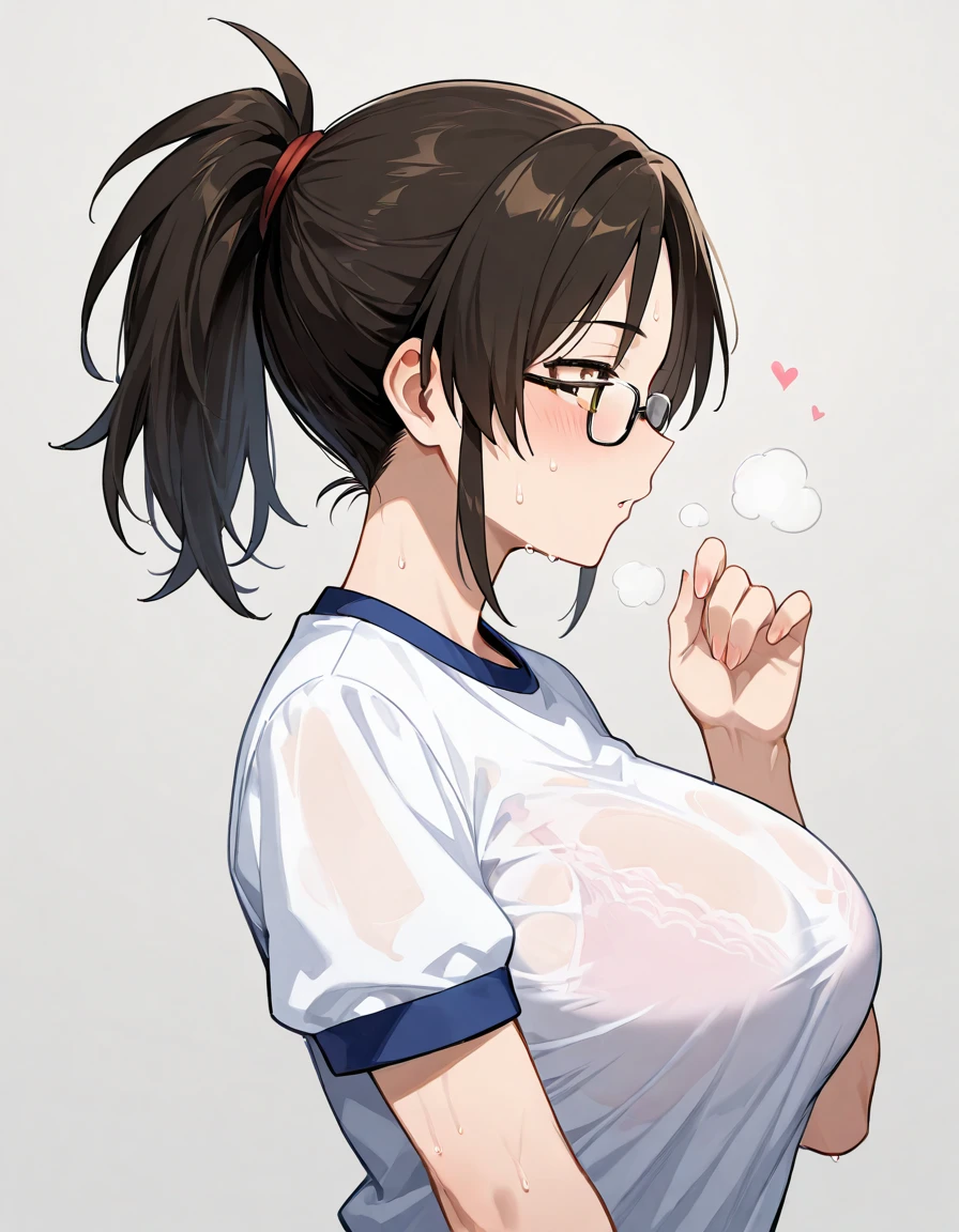 penis,Cum in mouth,deep throat ,Black knee-high socks,Jeans Shorts,Place your hands behind your head