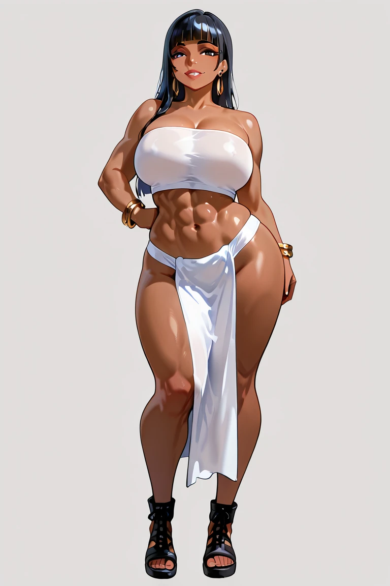 1 girl, pharah from overwatch, naked, sexy pose, (masterpiece, best quality:1.2)