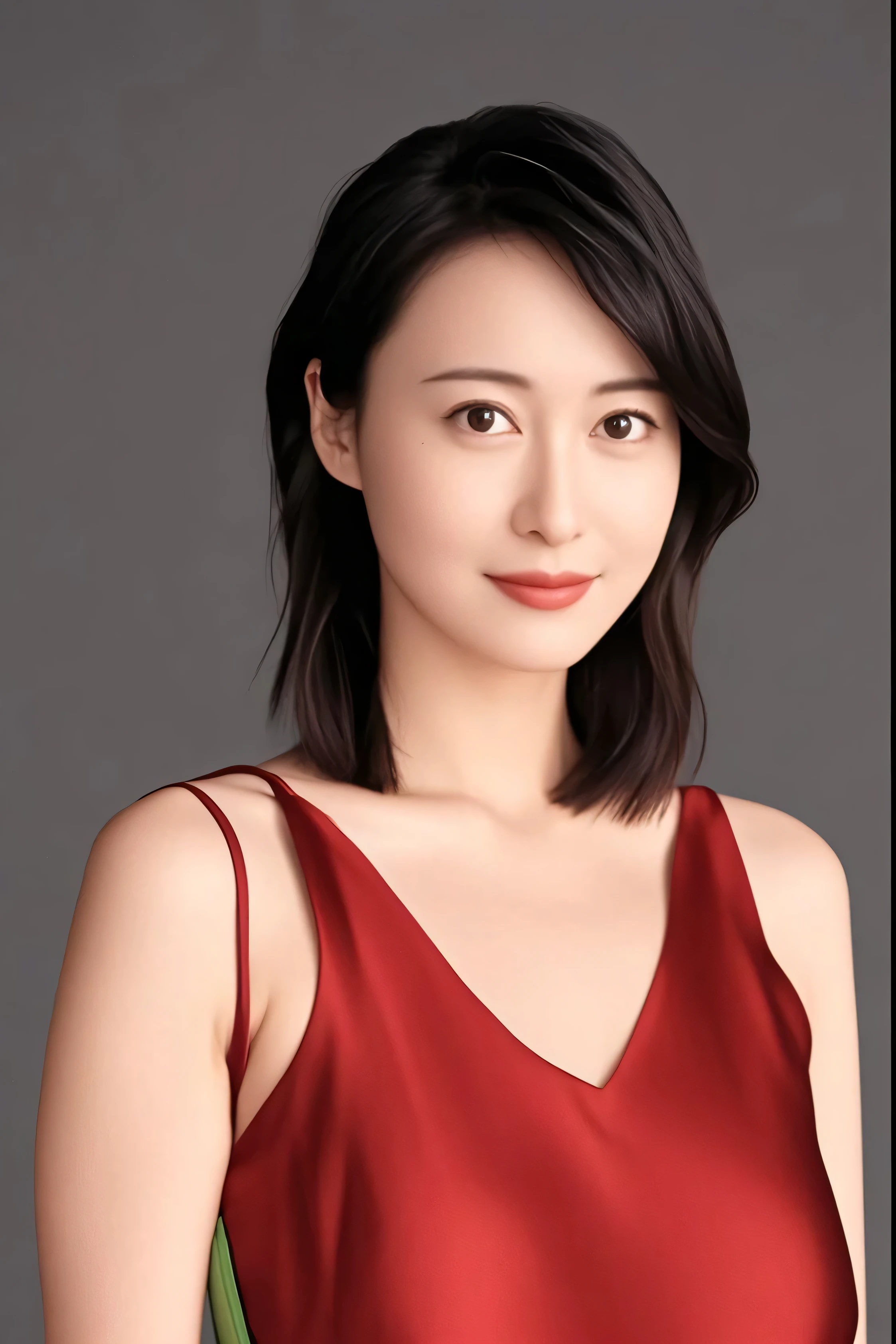 Top quality, 8k, Masterpiece, Tatsuma, sharp focus, high quality, high resolution, detailed face, detailed eyes, Red lipstick(looking at viewer), solo, beautiful woman, 48 years old, plump, beautifully groomed Hair, cleavage, sexy dress、 full body shot,、Walking in the city at night、Find a man、Obscene look、