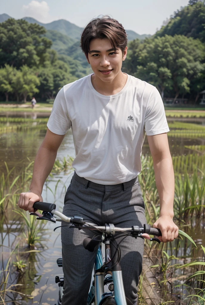 A boy, zoo, many balloons, happy, happy, perfect quality, clear focus (clutter - home: 0.8), (masterpiece: 1.2) (realistic: 1.2) (bokeh) (best quality) (detailed skin: 1.3) (intricate details) (8K) (detail eyes) (sharp focus), (happy) #