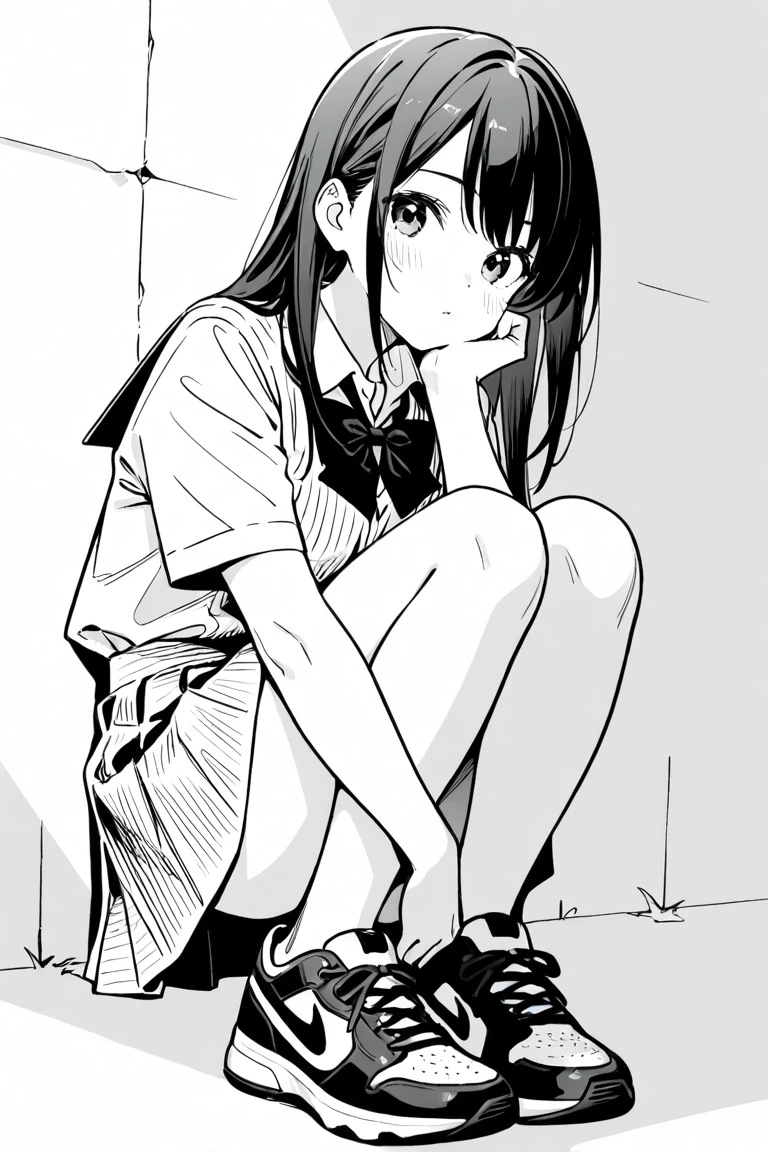 Long wavy dark hair with bangs ((looks like 20yr old Bettie Paige)), bangs hair, (( 30 yrs old MILF))) with a much younger (teen) handsome male wearing typical teenager male clothing, babe with fitted short black a-line flare dress, (((female wears skimpy dress (((black dress))) with ultra sheer high gloss pantyhose (((reinforced nylon toe pantyhose)))))), sitting on floor with her legs open wide, couple sits by a Christmas tree and he lifts her skirt, legs are open exposing her seamless pantyhose crotch, male caresses her, he fondles her touching her pantyhose crotch, she wears no shoes exposing her cute pantyhose feet, UHD