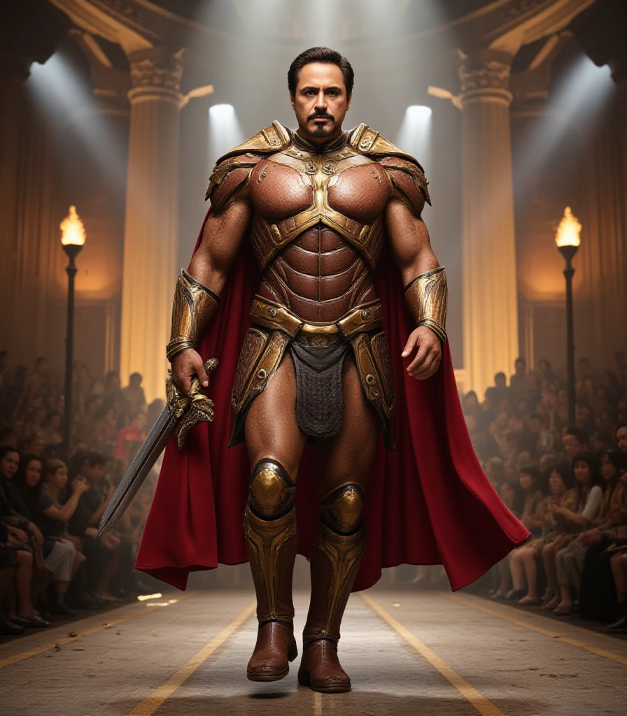 Super hero sexy man stripper