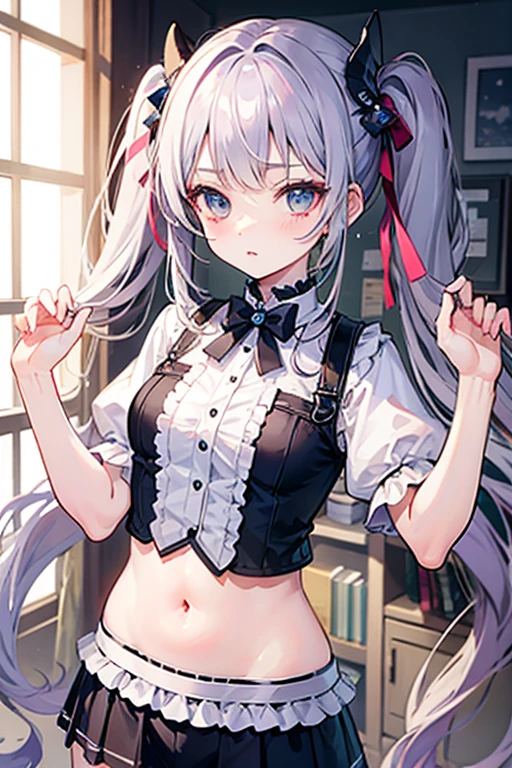shiroko_bluearchive, big breasts,(young :1.3),Bunny Girl,Long hair,ass up wait,White rabbit tail,expose her nipples,white rabbit ears,whole body,Off-shoulder,Bare shoulders,sleeveless,red ribbon tie,White渔网袜,Nightclub,White light,light and shadow,In the crowd,Enjoy face,all on fours,Full face blush,Smile,White,full body,