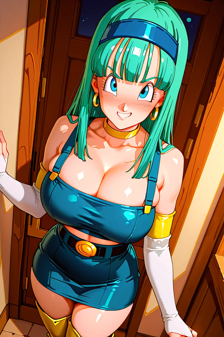 ultra detailed, masterpiece, best quality, solo, soft smile, light smile, Bulma, Dragon Ball,
1girl, blue eyes, aqua hair, short hair, sexy bunny costume, playboy, big breast, big ass, neck red moño, confused face expresion, sin imperfecciones, dibujo perfecto,