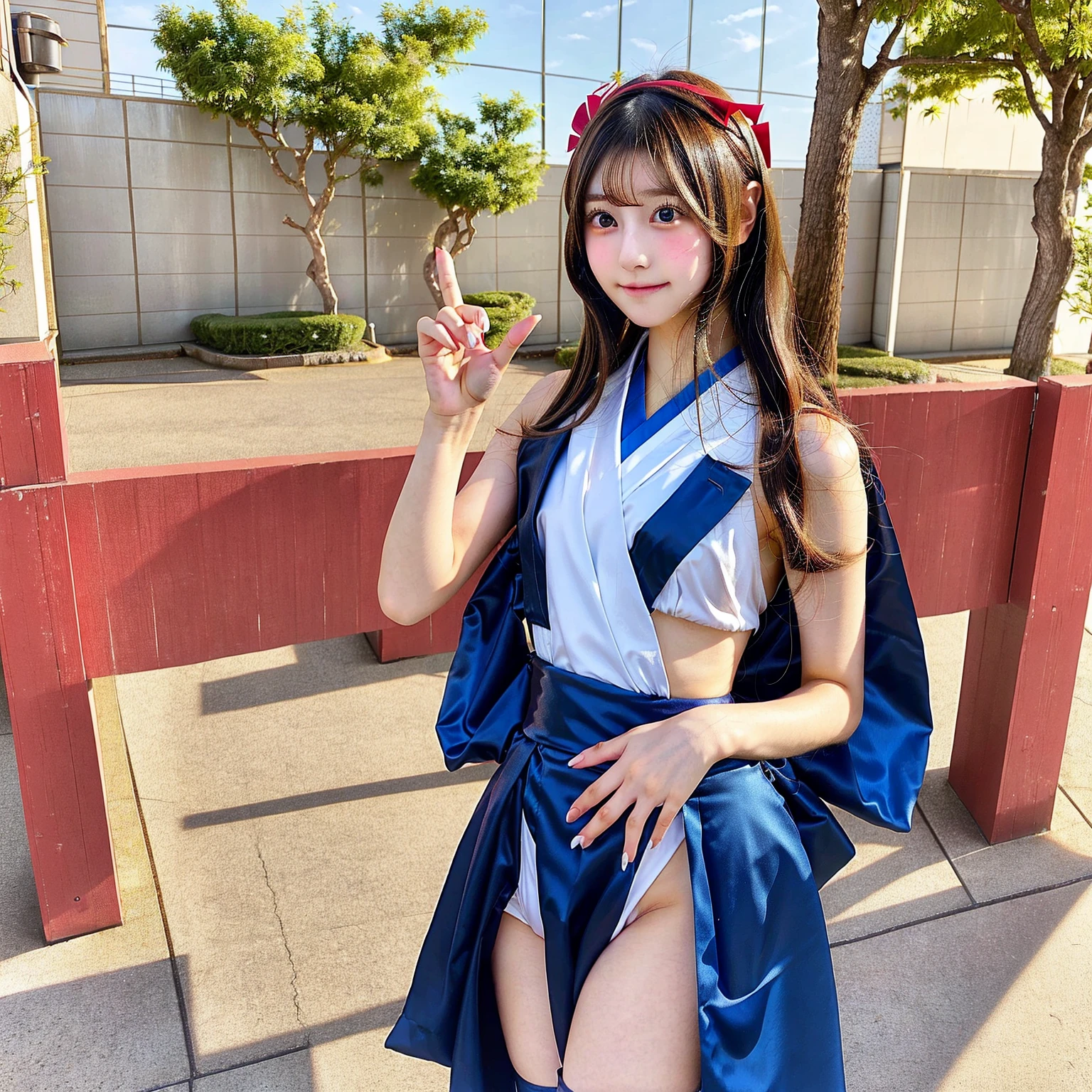 Photo quality,Masterpiece,Realistic,(16 year old cute kung fu girl:1.9),(Detailed young face:1.9),(Very embarrassed look:1.9),(Thin legs:1.9),(Wearing a Jiangshi costume:1.9),(Chinese Girl:1.9),((Droopy eyes:1.9)),((Body type of a 16 year old girl,Small Tits:1.9)),(Cute school girl hairstyle:1.9),((Skinny Legs)),Very pale skin,Show your forehead,Detailed body,Detailed hands,No makeup