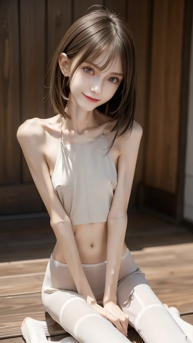 NSFW,4K,((Highest quality)),((masterpiece)),BREAK,((one girl)),(detailed),(in kitchen ),((One girl)),((perfect anatomy)),nsfw,((nude)),(naked),((12 years old)),((flat chest:1.6)),(stare at viewer with stern eyes:1.5),((one girl)),(bitting own lip:1.1),(angry:0.9),nose blush,(shamefull:1.2),(bob cut hair),(beautiful hair),surprised, ((beautiful realistic face)),((skinny:1.3)),Beautiful Korean Women, Beautiful young Korean woman, Young and adorable Korean face, Gorgeous Young Korean Woman, Korean Girls, Girl cute beautiful face, Portraits of Korean female idols, Young and pretty Asian face, Cute natural anime face,Asian pretty face,((finely detailed face)),((glistening eyes)),((glistening eyes )),((large eyes)), pretty eyes)),(detailed),Perfect Face,((One girl)), ((clear eyes)),((show nipples)),((beautiful skin)),((A bow tie)), don't wear anything ,(upper body),(Equal left and right eyes), (nsfw:1.5),(show nipples),(don't wear anything),(nipples facing upwards), correct arm, ((smile))