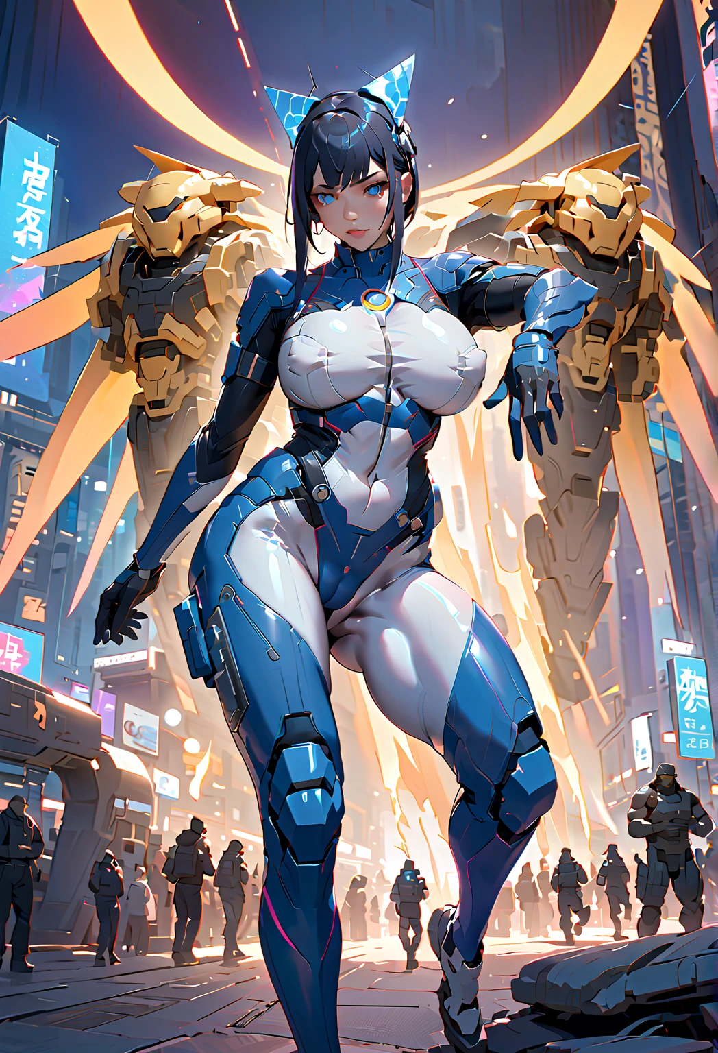 Woman in silkworm moth color costume, best anime 4K wallpaper, full body, cyberpunk silkworm moth, mechanized valkyrie girl, biomechanical, highly detailed artgerm based on silkworm moth, cyborg silk moth, anime style 4k, silkworm moth