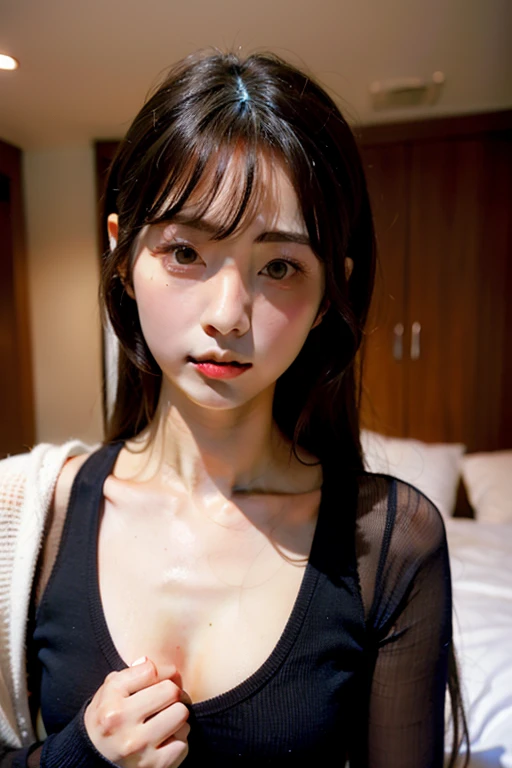 Best quality, masterpiece, ultra high res, (photorealistic:1.4),
1girl, offshoulder, deep shadow, shiny skin,messyroom, <lora:messyroom:1>