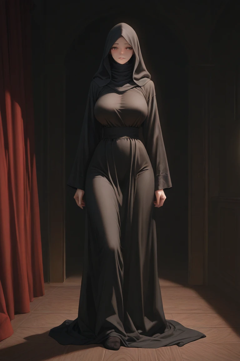 hot sexy crusader nun, big tits