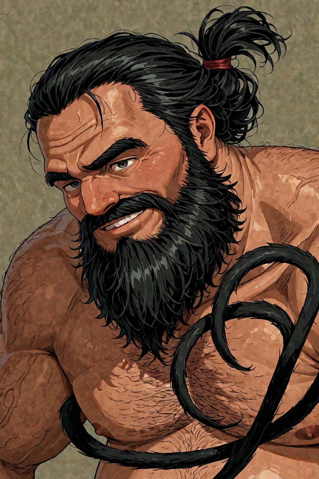 Just plump, chubby, extremely thick thighs, large belly,(capa de revista), texto destaque inferior alto, com texto inferior baixo, news texts on the right side , Sozinho, 1 caminhoneiro, (Enorme velho musculoso como boxeador , vestindo shorts, e regata) (cabelo curto, Cor de cabelo em 2 tons, cores de cabelo em dois tons, Cor vermelha e branca do cabelo), peitoral, tamanho muscular anormal, very large muscle, tamanho absurdamente muscular, huge peitoral, wide peitoral, cabelo branco curto, barbudo curto, fundo simples, obra de arte, Altamente detalhado, 8k, high resolution, --estilo 250, -- v 6.0, (obra de arte, Melhor qualidade:1.2), tiro de vaqueiro, Sozinho, foco masculino, 1 menino, Ryu \(SF\), meia idade, peaceful facial expression, peaceful pose, Pele branca, open hands, cabelo preto, barba Negra, rosto detalhado alto, chunk, muscular, ombro largo, great physics, cicatrizes no corpo, vestindo um grande Dougi branco, nova camisa branca do Dougi, white Dougi pants, faixa vermelha, luvas sem dedos, aura azul, flor de cerejeira ao fundo, Altamente detalhado, with hands Gesturing with hands holding testicle with hand,
((genital Masculino glande peniana tamanho anormal, phallus size gigantic phallus super long phallus inclined fallen, dropped balls)),
sensualizing with the hand on the crotch, Acariciando as bolas,
ejaculando exageradamente, Gozando sem limites, Jorrando jatos de esperma da glande peniana,
corpo muito suado, suor extremo no corpo.
Big tongue laughing. Genital Masculino tamanho largo exagerado GG comprido e
norme
.Genital Masculino tamanho hiper longo, genital Masculino tamanho Gigantescos, genital Masculino tamanho anormal, genital Masculino super comprido, Grande porra, Gozar muito, Goza ),