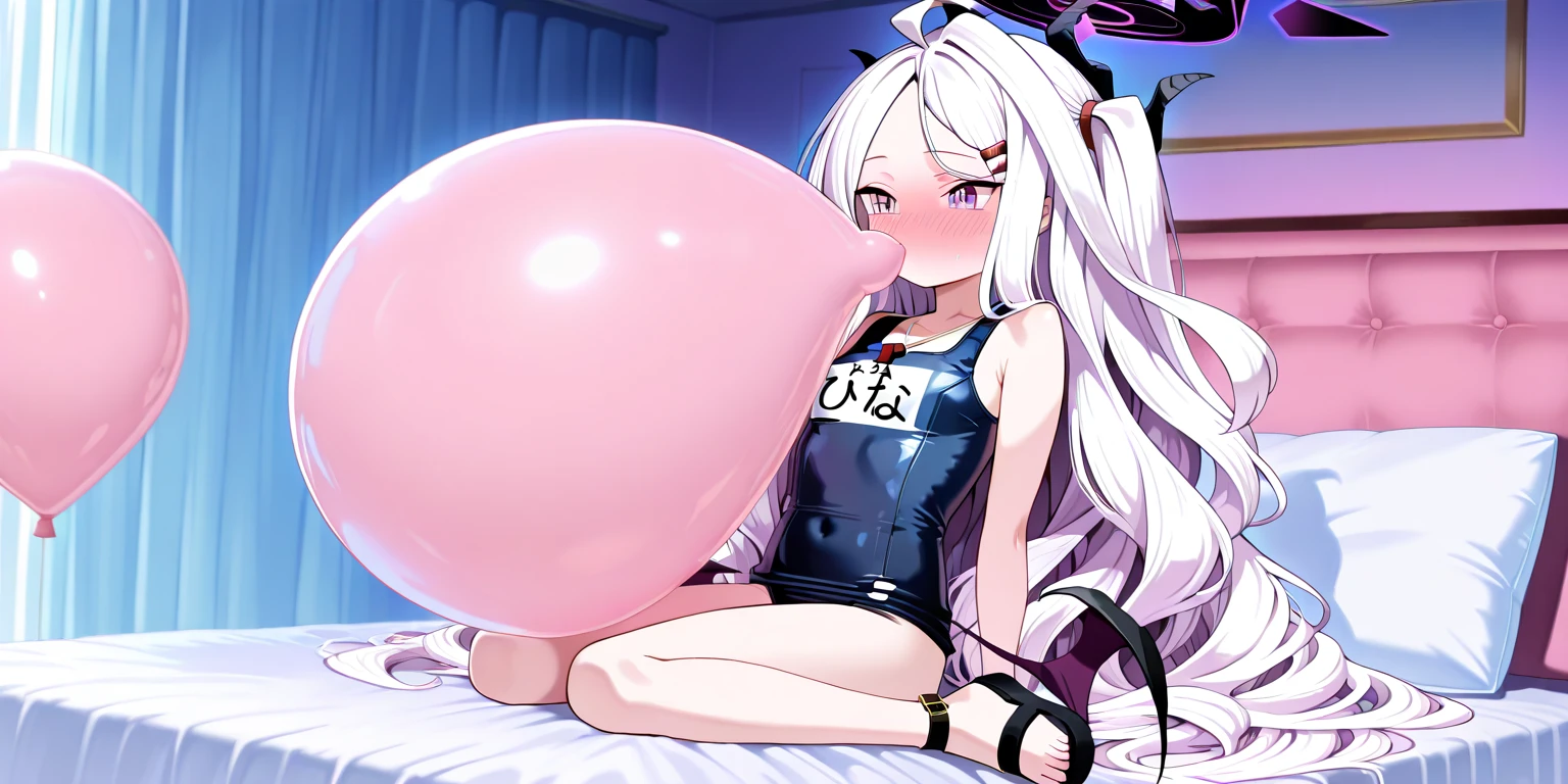 a beautiful elf woman, light blonde hair in a ponytail, beautiful blue eyes, busty dominatrix wearing a thick diaper, inflation, latex rubber catsuit, rainbow hair, woman, detailed mischievous happy face, embarrassed, happy, orgasmic, aroused, mischievous smile, ahego, soft lighting, holding her breasts, gamer girl, egirl, streamer, cat ears, RGB lighting, gamer, streaming, inflatables, tentacle sex, tentacle BDSM, tentacle rape, alien tentacles, fantasy, tentacle sex