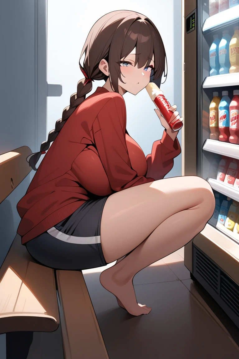 Cute girl, medium size breasts