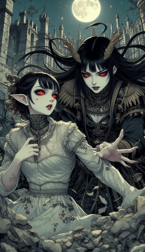 ,disaster々new devil horns,(Highest quality,4K,High resolution,masterpiece:1.2),Very detailed,Realistic:1.37,Spooky altar background,Dark fantasy,Red color scheme,Ominous atmosphere,Eye-catching,Storytelling,anatomy,Anime Style,Concept Art,beautiful細部までこだわった顔と (((Red eyes ))),A terrifying ritual ,Satanic Ritual,Premature death,inappropriate behavior,クレイジーなsmile,Scythe Face,Girl Monster, beautiful, Delicate facial features, Sharp Eye, Sharp Fangs, 青白い Skin, Thick chain, Dark Background, Cinema Lighting, Dramatic Shadows, Gothic style, Gloomy atmosphere, Dark fantasy, One Girl, , Please open your mouth wide, Open your mouth and baring your teeth,Sharp teeth like a beast, Wide lips, very wide mouth, Vermilion cheeks, ,(Blood splatter:1.4),Scary smile, smile,Fallen angel design, TwiSted smile、Bloody、bleeding from the head,,,,,、Blood splatter、,(Blood splatter:1.4),Crossbones, skull,Horror Style, ((Fantasy Fallen Angel Costume)), ((Flowing black hair)), ,(Blood splatter:1.4),Female curves, Sexy flat stomach, Perfect hands, Perfect anime face, ((白いロリータdress)), Are standing, ((邪悪なsmile)), ,(Blood splatter:1.4), Steam circulates, Moonlight Illumination, night lighting, disaster々新new devil horns,,(Blood splatter:1.6),アニメFallen angel design, TwiSted smile、Bloody、bleeding from the head,,,,,、Blood splatter、,(Blood splatter:1.4),Crossbones, skull,Gothic architecture、Western architecture、Fantasy World、,Victorian cities, Skeleton Gas Light,Absurd, High resolution、 ((Tabletop)), ((Highest quality)), (Very detailedな), ((Very detailed)), (beautiful), ((pretty girl)), (NFSW:1.8), alone,(10 years old:1.6)、(world'最も恐ろしく不Laughter ,Aerial view,aerial photograph,Full body image,The whole body is projected,Realistic, Realistic, (masterpiece,Highest quality:1.4),(8k,RAW Photos,Realistic:1.2),Not safe at work, Detailed skin,Detailed face,One Girl,Princess,Alice in Wonderland,Cute Face, Super ReSolution,Retro realistic detailed illustration,,{{{Elaborate,complicated,wonderful,delicately,Extraordinary,Prudent,point,Unbelievably,Obsessed,craftsman'S,subtle,Celebrities,Skillful,Vibrant, Vivid, complicatedな}}}, Sharply focuSed edgeS, fresh natural gradation, Highest quality, wonderful品質, とてもbeautiful, Absurd, Pub SadneSS, ((yellow, situation, Frillsの, yellow layered, mini skirt,Overskirt)), ((白いFrillsエプロン)),((Shiny Wavy Hair)), Crown, Ankle boots, Under the skirt, dress, (((Jumping))), Please stretch your legs and rest., (Frillsの Shirt), ゴシックdress, hair band, Short Sleeve, Bow hair, Happy, ;p, Medium Bob, (blonde), ((Wavy Hair)), Shimmering eyeS, blue eyes, ((yellow hair band)),(((White Frillsの PantieS))), (((Skirt flip))), Laughter, blush, dress, Alice (Alice in Wonderland), (Cape), White Frillsの legwear, ((yellow the Bow)), Puff sleeves, prohibit, Short Sleeve, ((yellow bow ribbon)), Long Hair, (White Frillsの apron), (((tiara))), (((Holding a cute magic wand))). White Frillsの legwear, Frills, yellow ゴシックdress,: q, ((Heart Necklace)), ((ring)), masterpiece, Highest quality, Not safe at work, , , 14, Braided bangs, Arm Garters, Baby Face ,Shining Eyes, Flat Chest, It has been,It has beenii,pastel colour,(Wonderland Garden:1.3),imagine, ((Soap bubble)), Heart Background, (watercolor),Crumpled tissue paper, A small piece of tissue paper that fell to the ground, Excessive sweating on the face,Dripping sweat,Sit on the bed, Dirty duvet