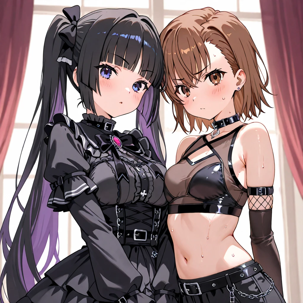 {nsfw dark Makoto Kino:1.1}, beautiful detailed eyes, ultra detailed, corruption, evil fall, pubic tattoo, dark aura, full body
1girl, full body,(evil Makoto Kino:1.1)++++++,((1girl, solo female, solo, solo focus:1,5))+, 1girl, solo female, mature female, standing, full body, evil, dark persona, bad end, contrapposto, villain, dark heroine,
lips, eyelashes, pubic hair, innie, evil grin, evil smile, sadistic, erotic lips, seductive evil red eyes, provocative expression, big breasts, erect nipples visible through clothing, piercing, erect nipples visible through clothing, collarbone, Brown hair, evil eyes, ponytail hair, beautiful detailed evil green eyes,
between labia, fingerless_gloves, corrupted magical girl costume, frill, evil smile, panties,
(slutty dark magical girl clothes ), indifference,(beautiful detailed background), (tokyo city skyline:1), (rooftop:1),best quality, (beautiful lighting:1),