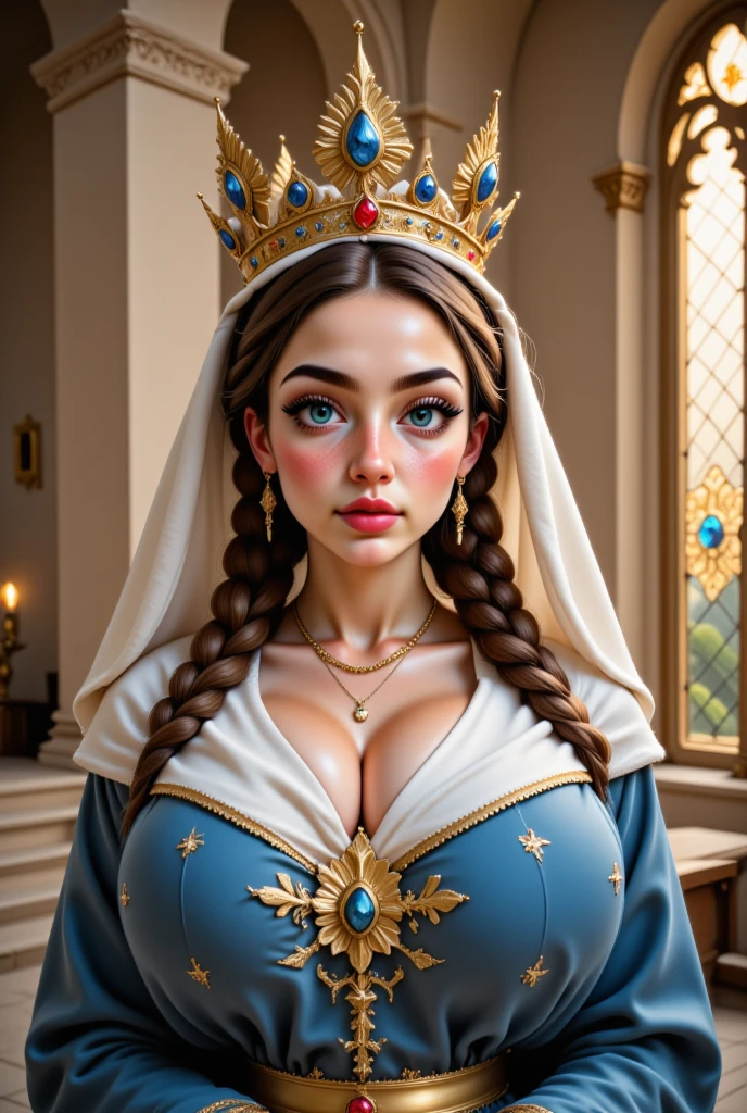 a simple medieval queen