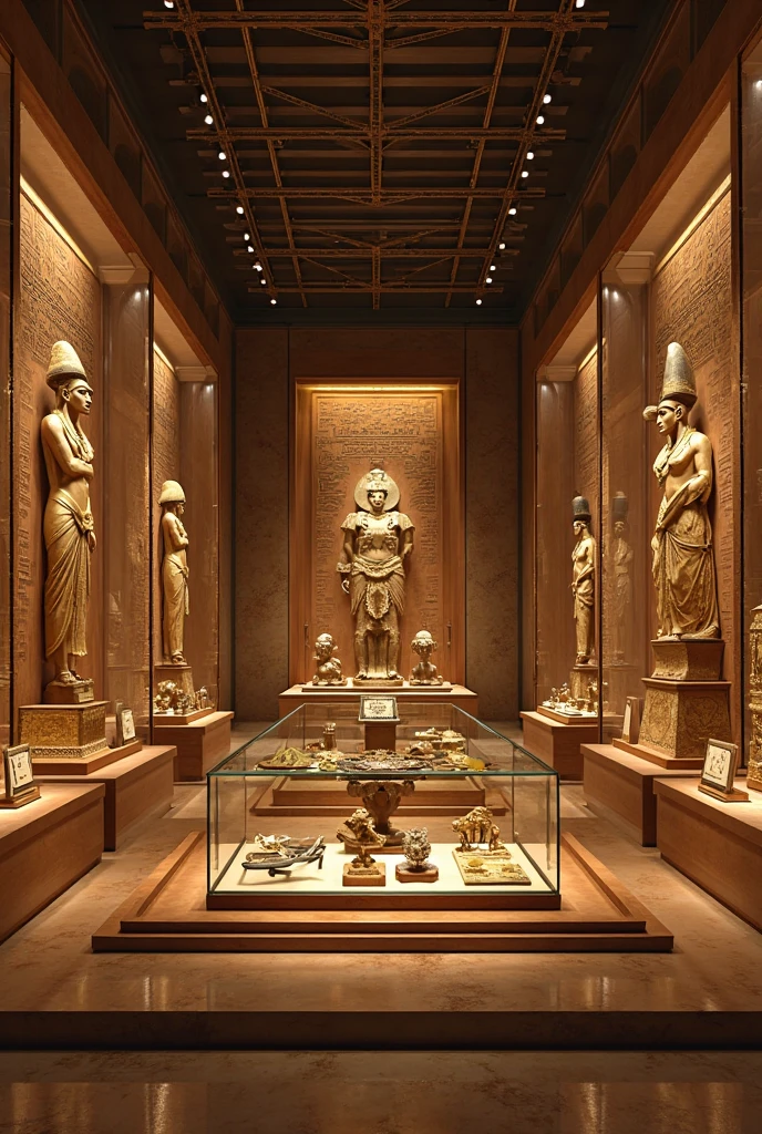 Photo of treasures in the Pharaohs' tombs