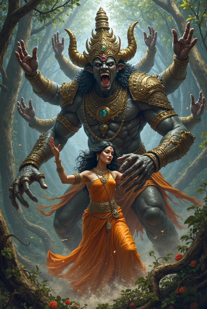 Sita fuck by ravan.