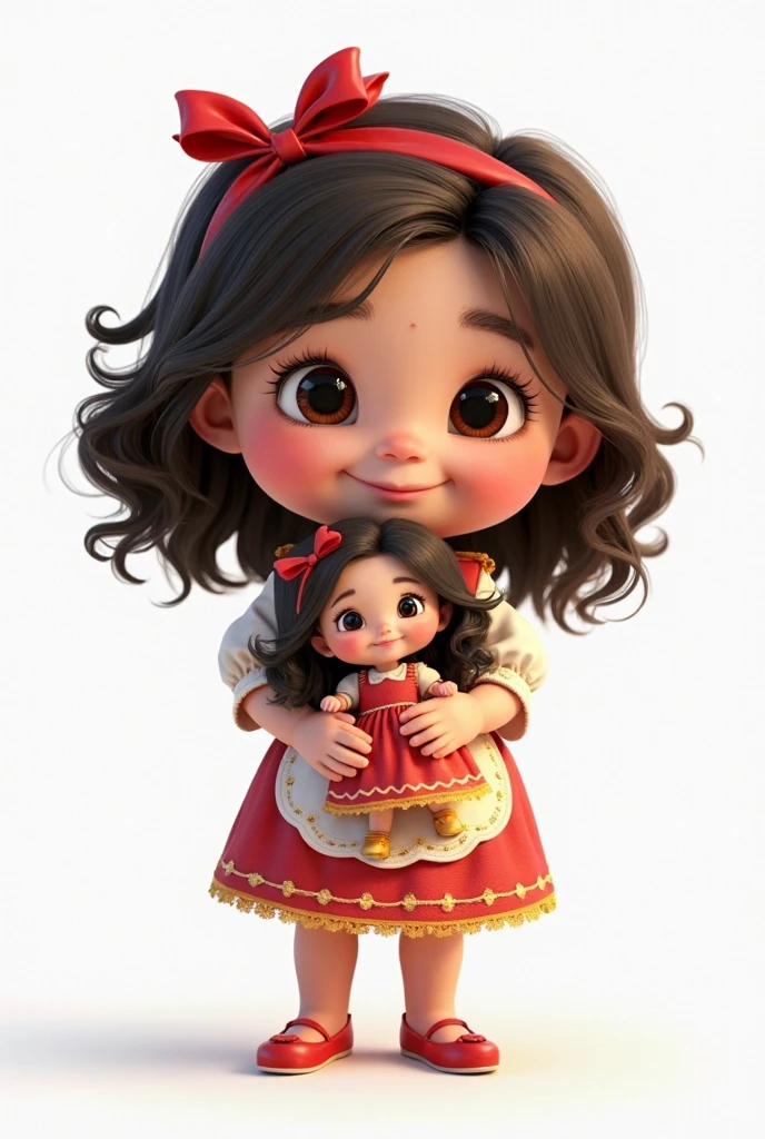 Photorealistic portrait of an animal wearing clothes - a chubby baby flamenco dancer,( Flamenco poses), high quality,(charming) ,intricate details, Very detailed ((flamenco costume)) ,Very detailed dress,, (happy), studio lighting,(full body image:1.5)