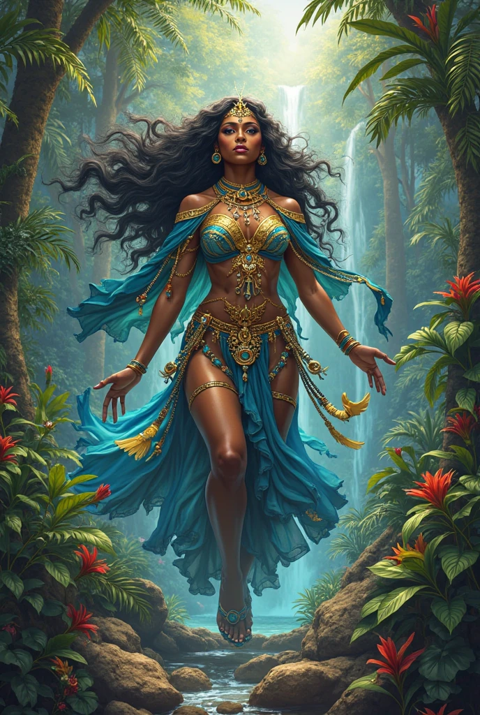 The water mother Brazilian legend 