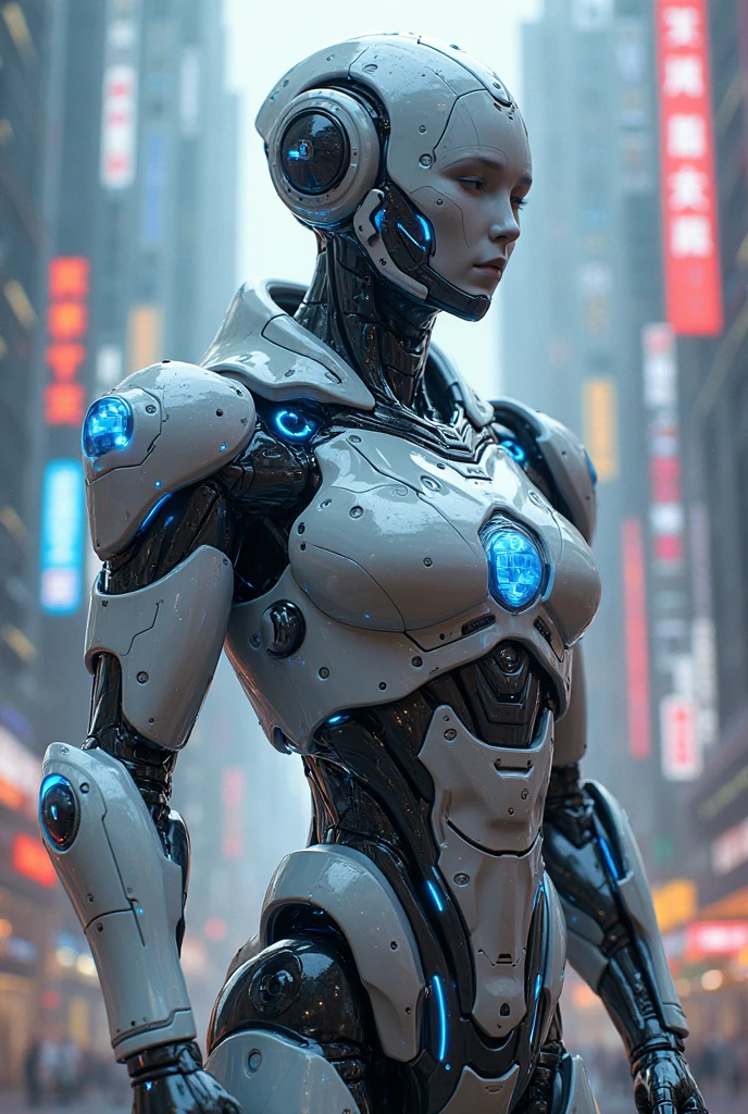 (beautiful muscular female cyborg:1.25), (megan-fox:1.5), (full body pose), (metallic muscular armor:1.5), (no hair), (bald head covered in cables:1.5), (robotic mechanical physique:1.5), (super muscular female cyborg:1.5), (covered in cables and mechanical muscles:1.5), (android muscular anatomy:1.5), (perfect fingers:1.25),(8k, RAW photo, photorealistic:1.25), sci fi atmosphere, futuristic dystopia, alien landscape,