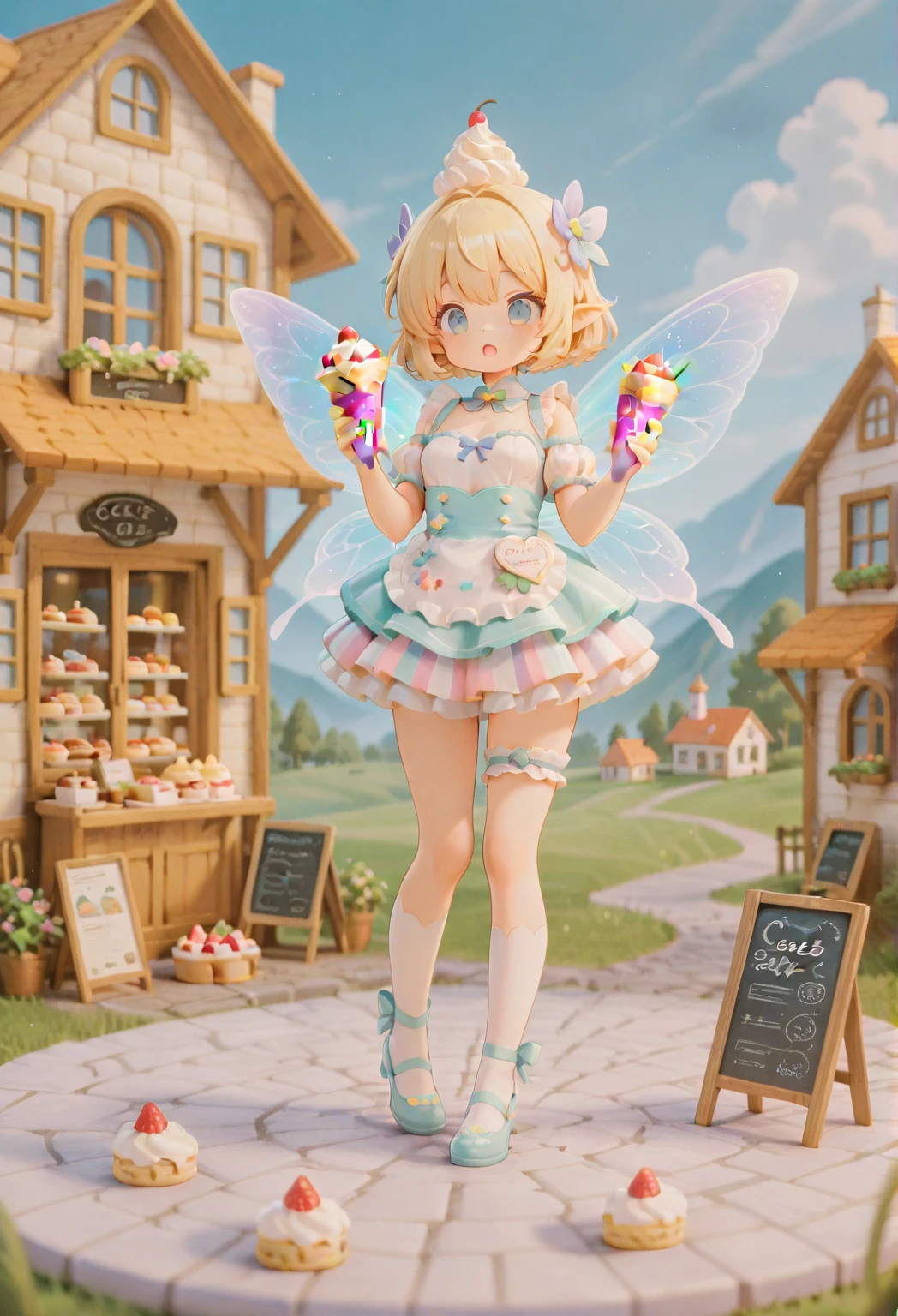 Purple butterflyes, fairy look, background Marble table