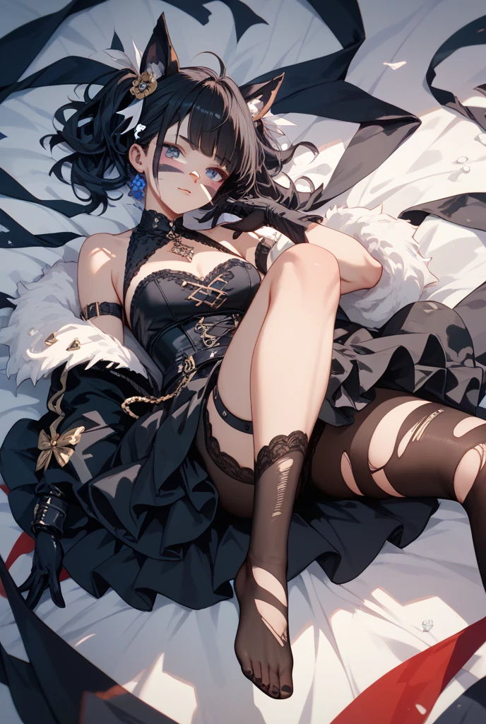 ((masterpiece)),1 girl, ultra detailed, vividly depicted painting, dress, glaring to viewer, aura, precise background, (geometry tattoo), (cinematic), elaborate, (gritty), sitting, open legs, (fingering in pussy), blushing,