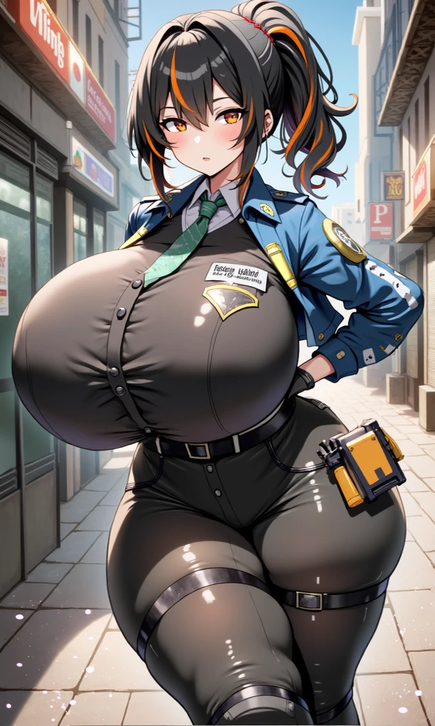 elegant,Full color high quality　Super huge boobs　A Japanese policewoman with huge breasts is stripped naked and restrained.　Big breasts with big nipples　Sexy embarrassed expression　Big super busty girl　Erect nipples　ピンク色のErect nipples　Pussy exposure　Photorealistic highest quality　,city,big breasts　pubic hair　Open leg pose at construction site　Scrap Tank