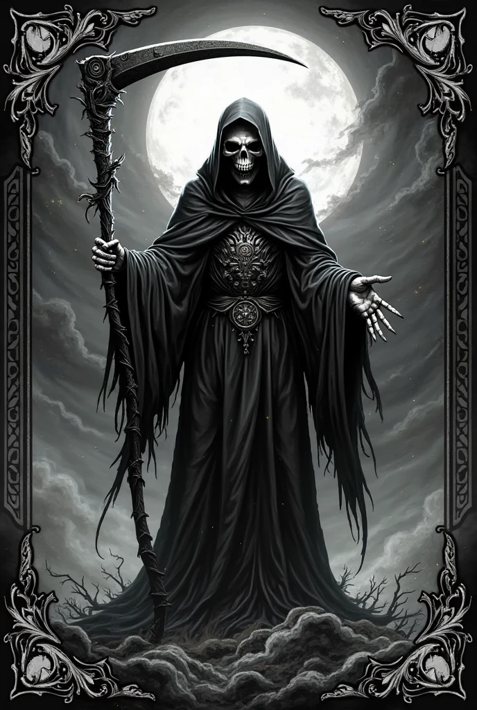 Bruxa de halloween escrito bird tarot