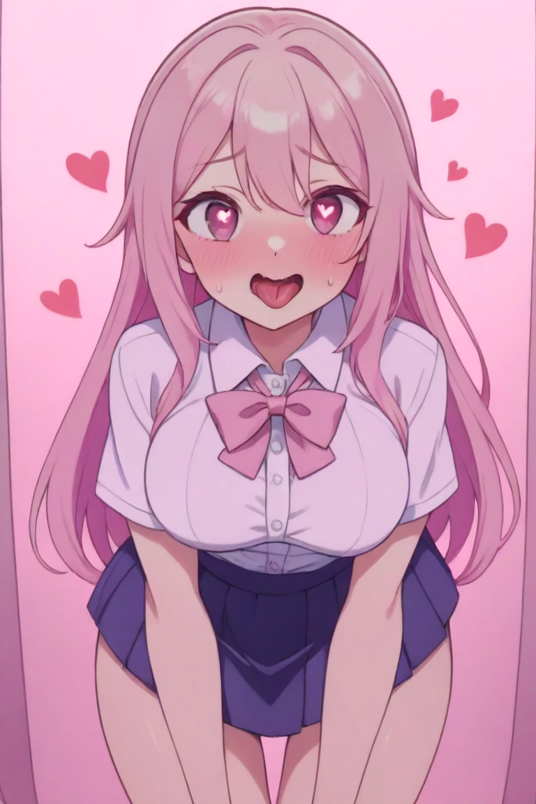 Pink Panties,Big breasts with legs spread,High Resolution 1girl Ahoge Bobby_pin bow bowtie braid brOwn_目s collared_shirt dojikko_Temporarily stop_shirt frilled_shirt_Color Free Joint_skirt frills hair_bow hair_ornament hairpin hand_in addition_Own_head, heart, heart_hair_Decorative hood_jacket jacket lin additiong_Pentagon Pink_hair plaid plaid_Ribbon Check_Pleated skirt_skirt shirt shoelaces shoes simple_background sitting skirt solo star_(symbol) twin_Braided Warisa White_Background intersection_Knee socks, whole body