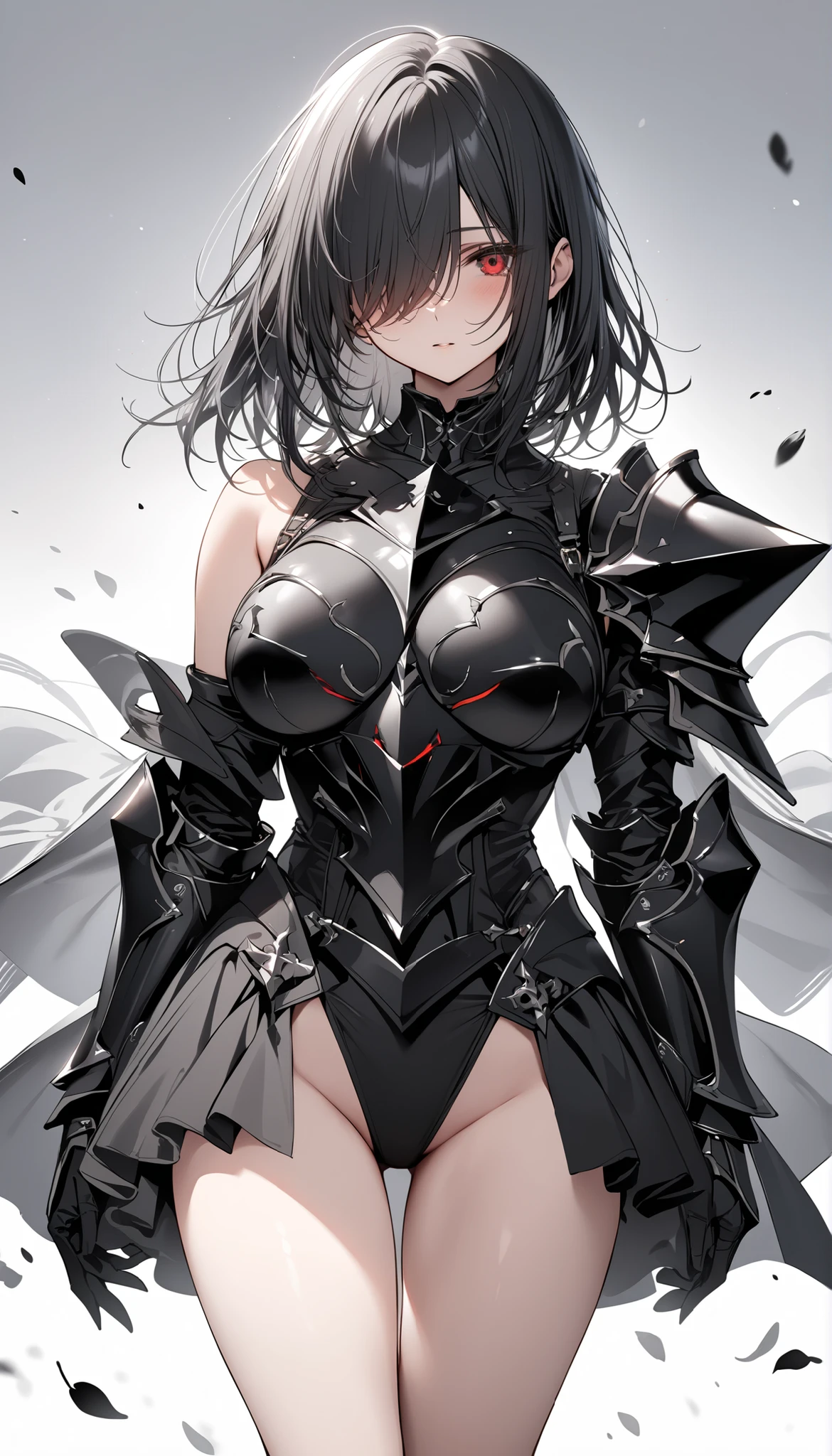 Highest quality, masterpiece, Ultra-high resolution, female、Defeated Knight、Embarrassing